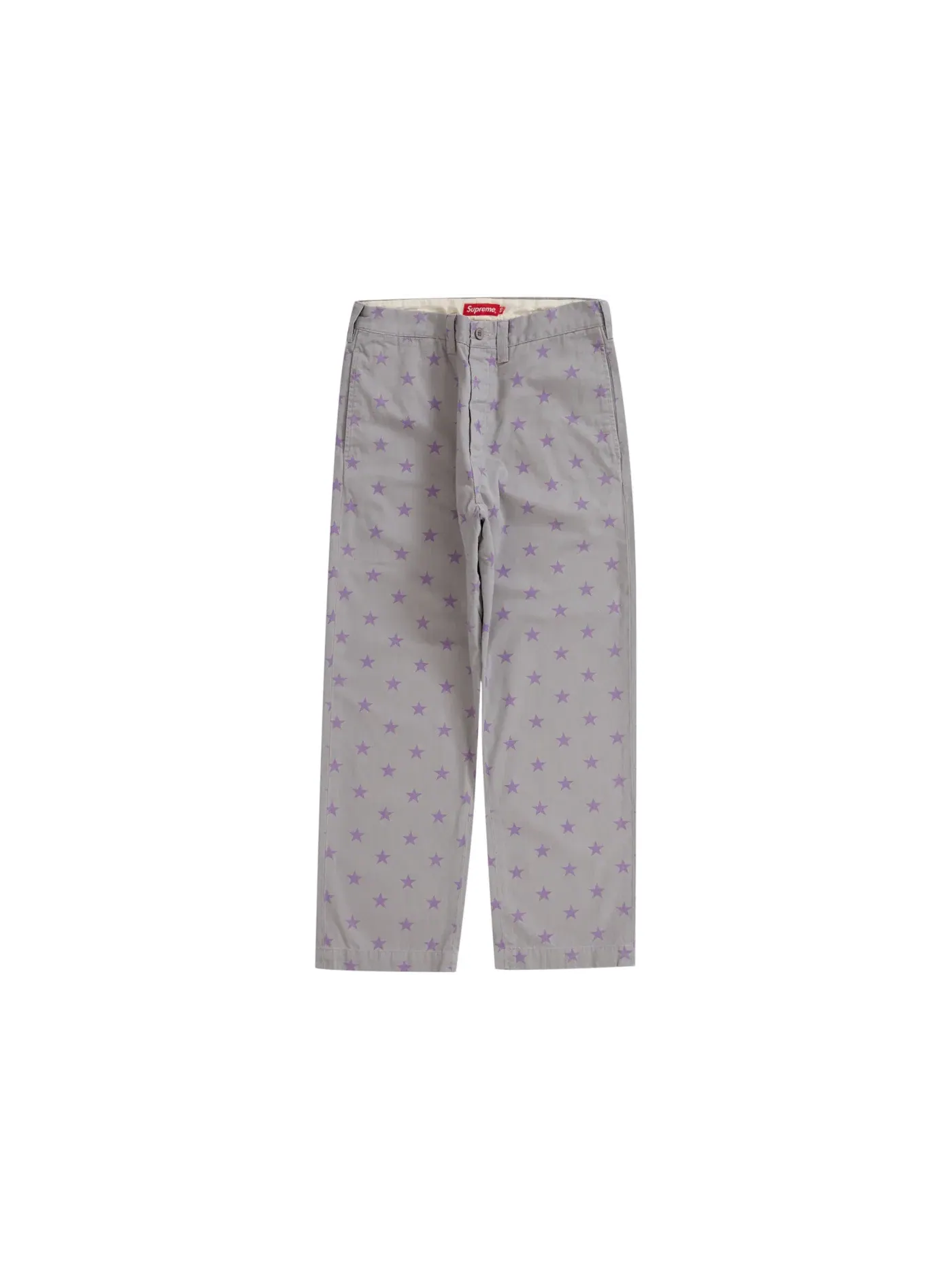 Мужские брюки с принтом Pant Supreme — изображение 2 из 2, серый