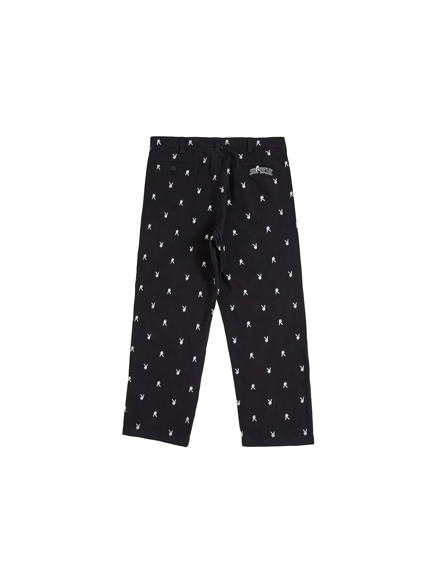 Мужские брюки Supreme Chino Pant (SS26) Black Playboy — изображение 2 из 2
