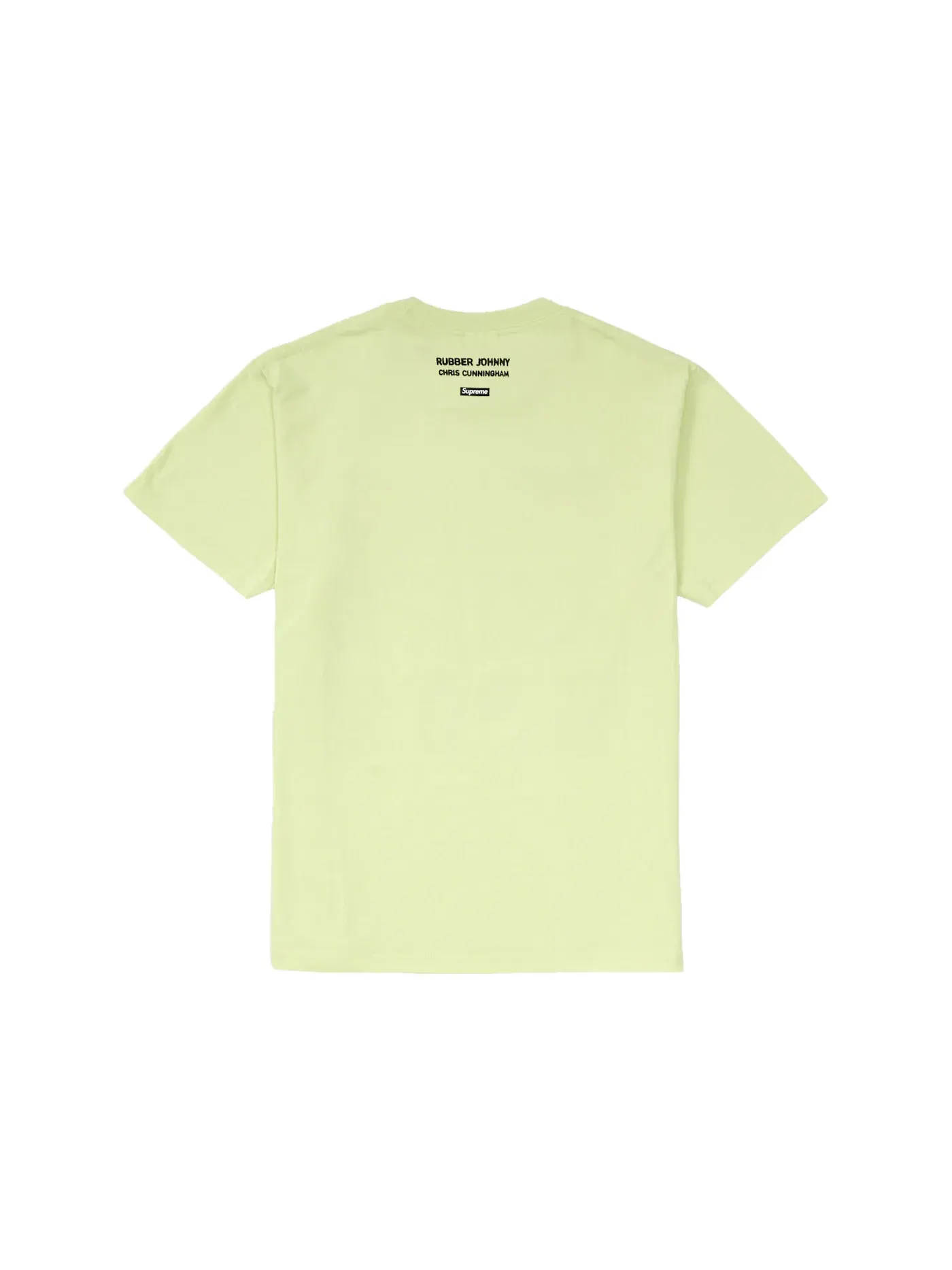 Мужская футболка с принтом Supreme Chris Cunningham Rubber Johnny Tee, Pale Mint — изображение 2 из 2