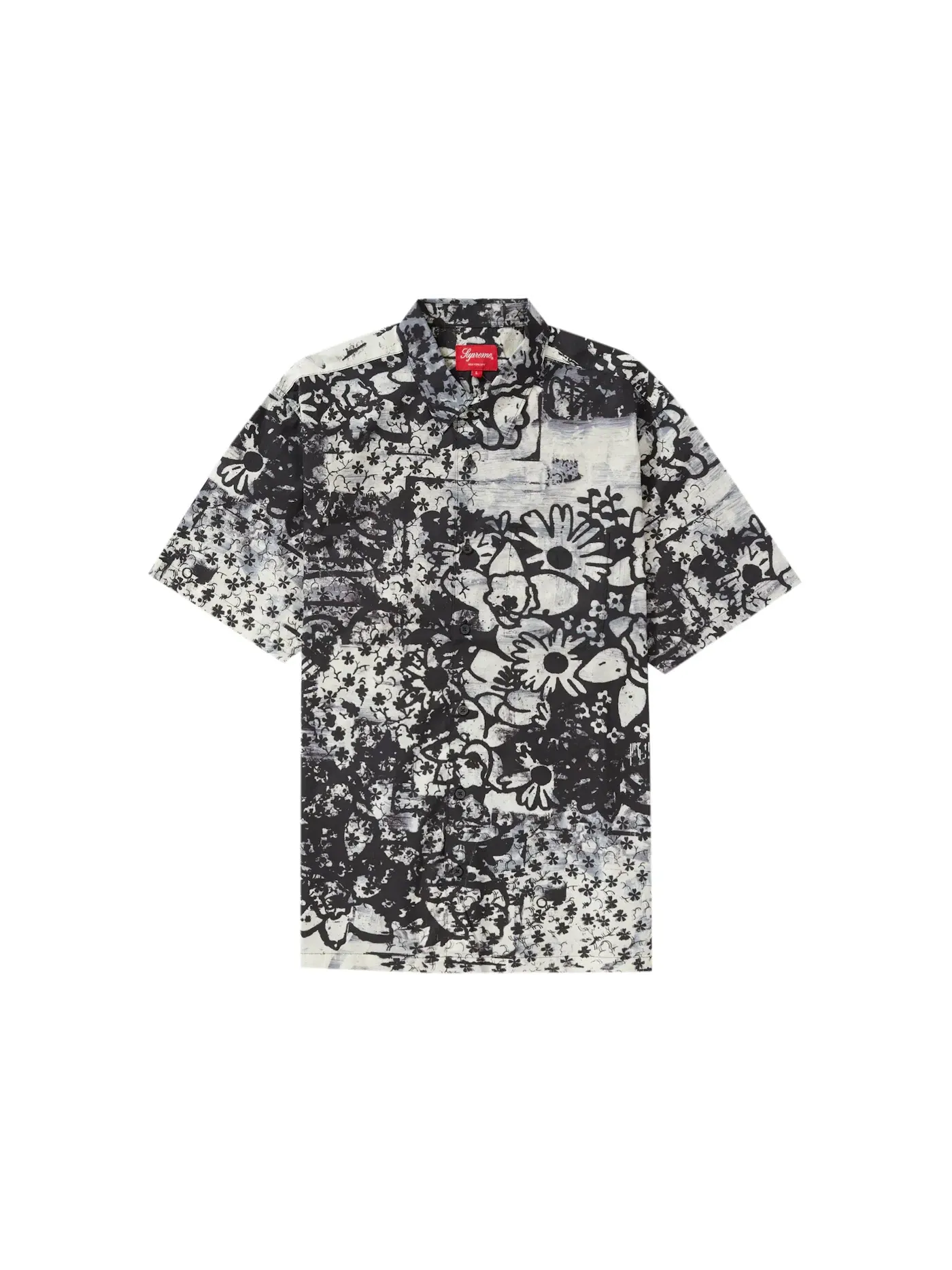 Мужская футболка с принтом Supreme FW21 — изображение 1 из 2, черный