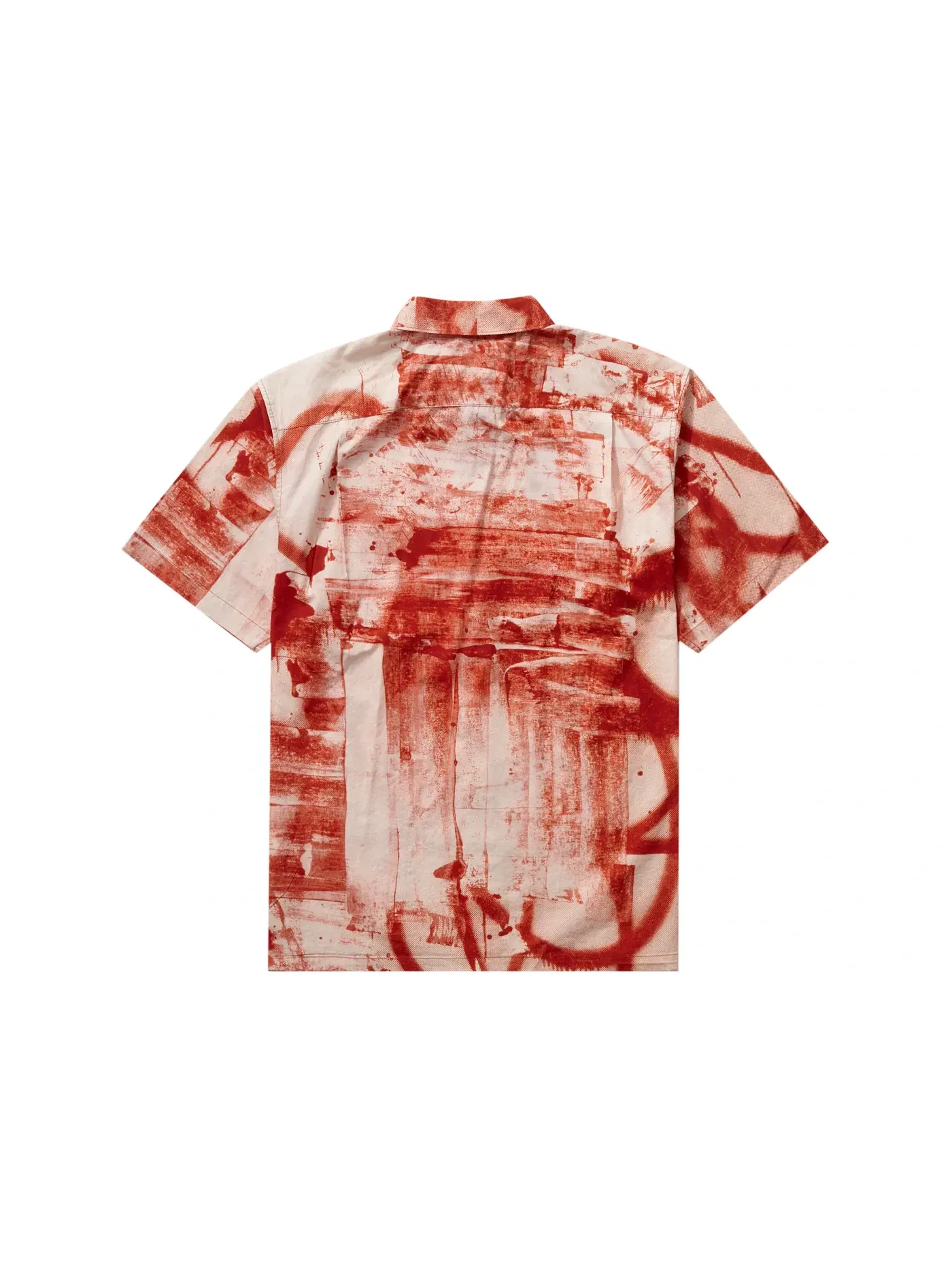 Мужская футболка с принтом Supreme Christopher Wool — изображение 2 из 2, красный