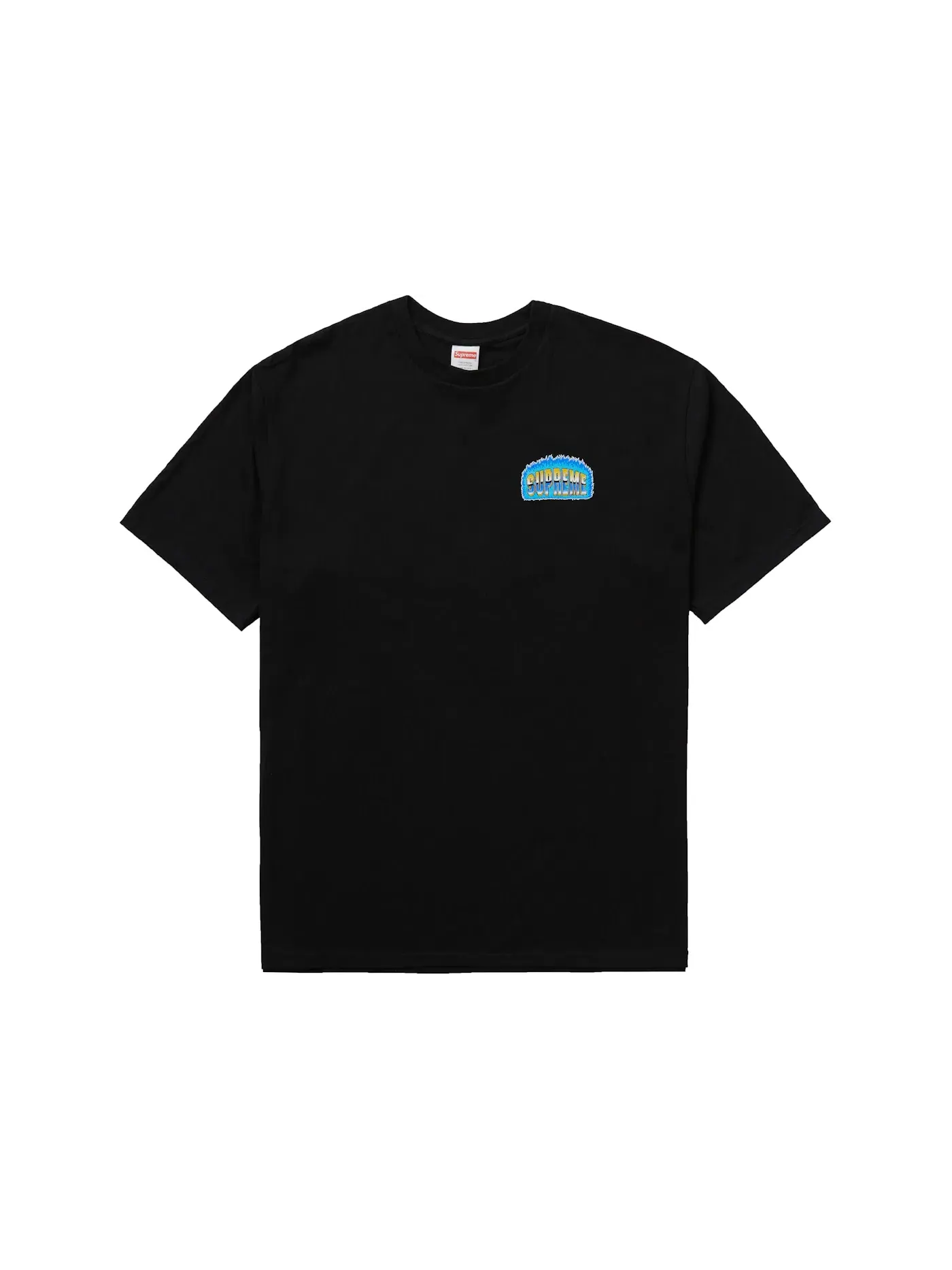 Мужская футболка с принтом Chrome Supreme — изображение 1 из 2, черный