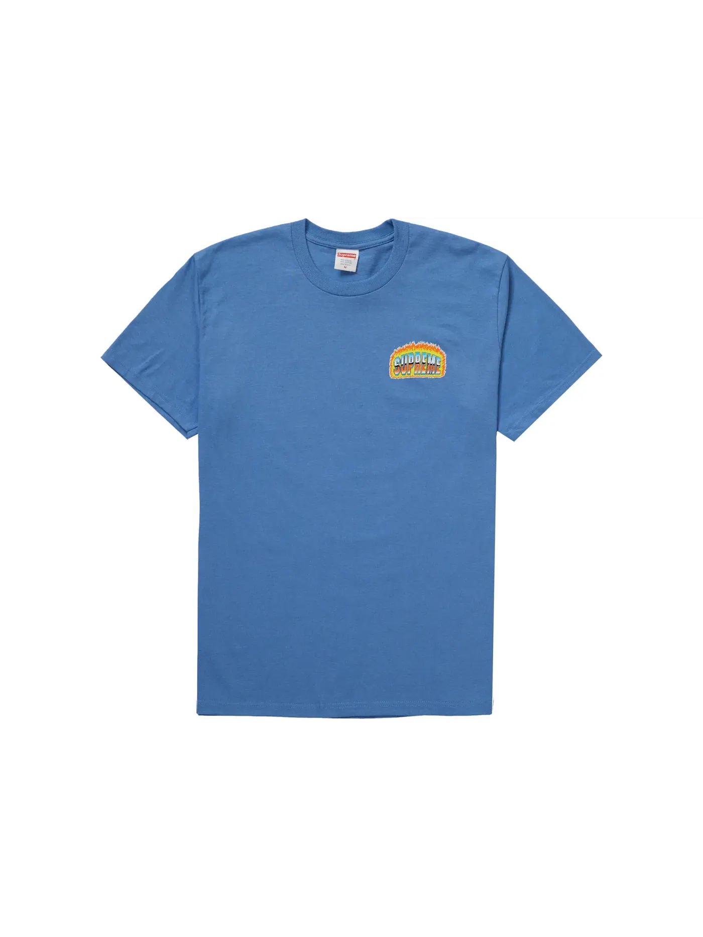 Мужская футболка с принтом Supreme Tee, Dusty Light Royal — изображение 1 из 2
