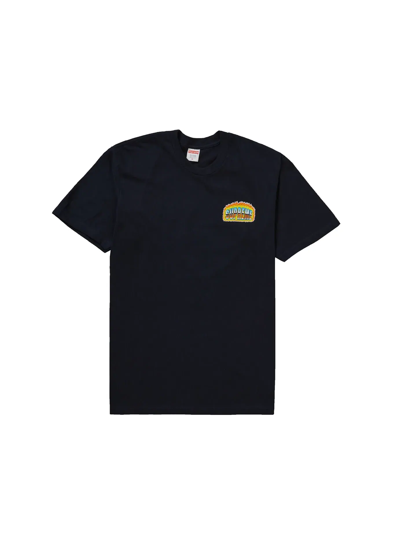 Мужская футболка с принтом Chrome Tee Supreme — изображение 1 из 2, темно-синий