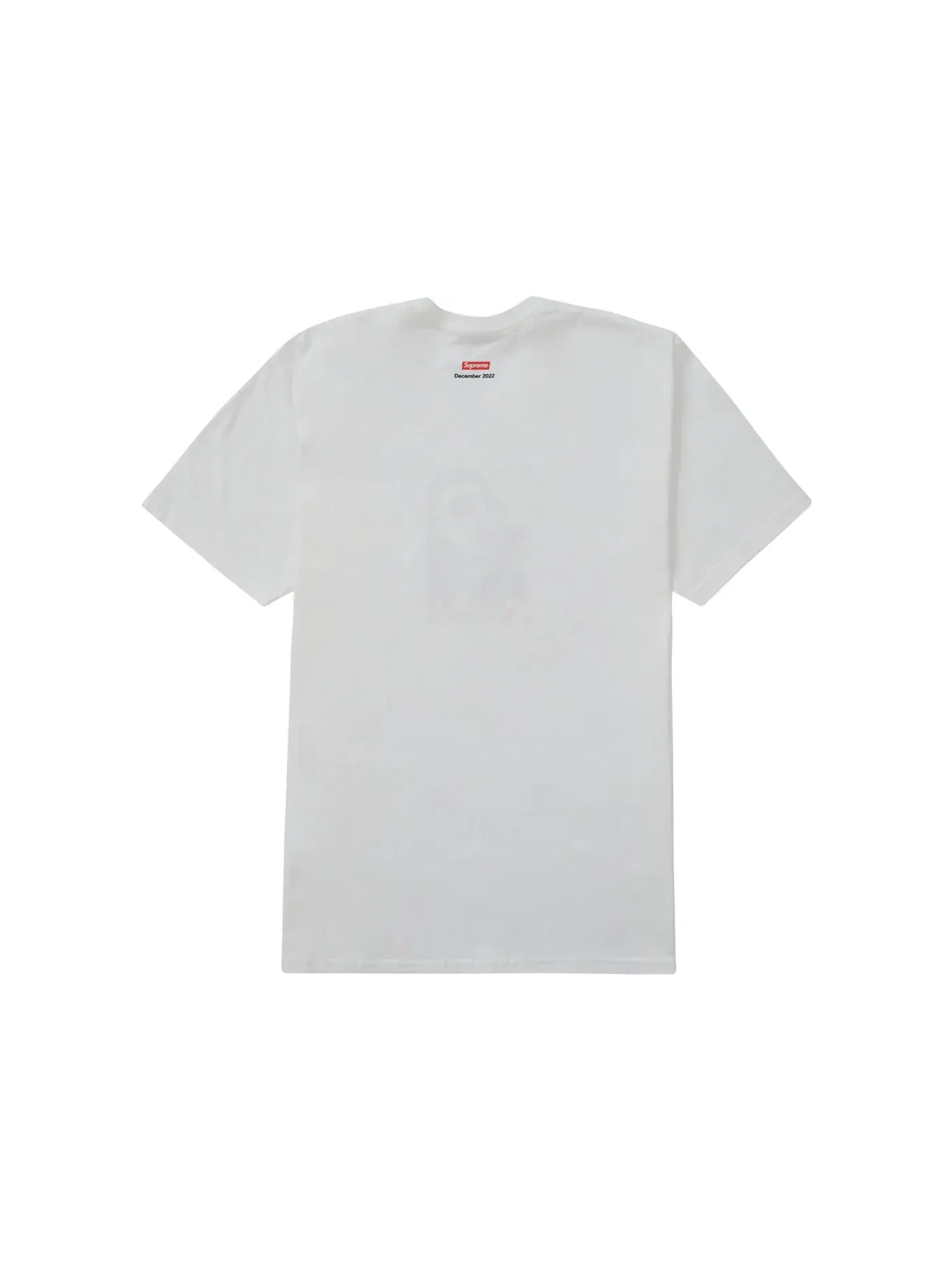 Мужская футболка с принтом Supreme Tee — изображение 2 из 2, белый