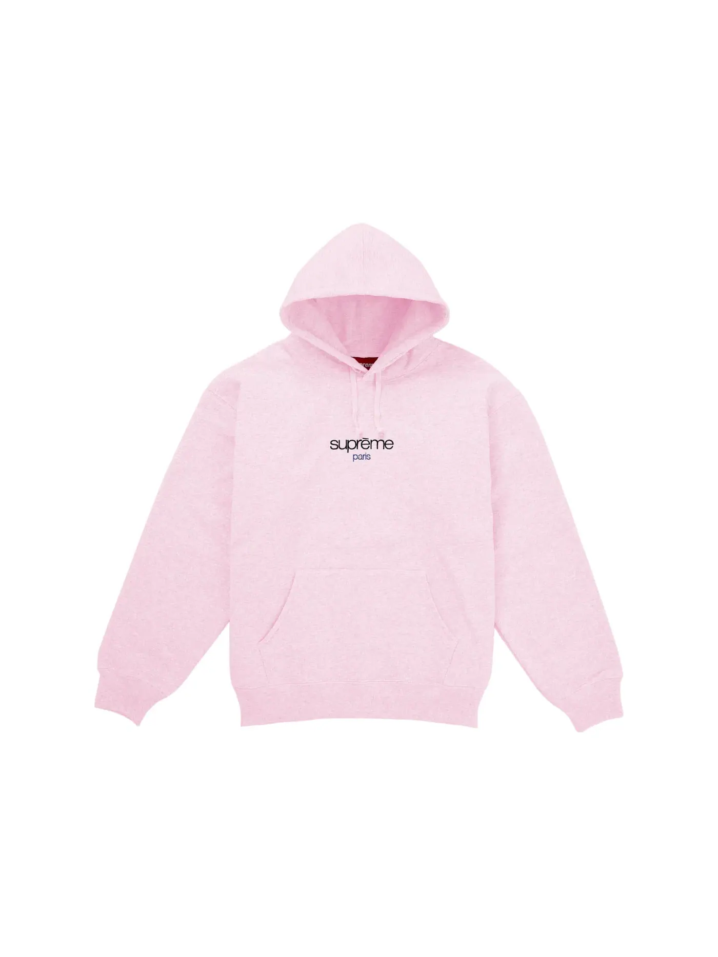 Мужская худи с логотипом Supreme Light Pink — изображение 1 из 1