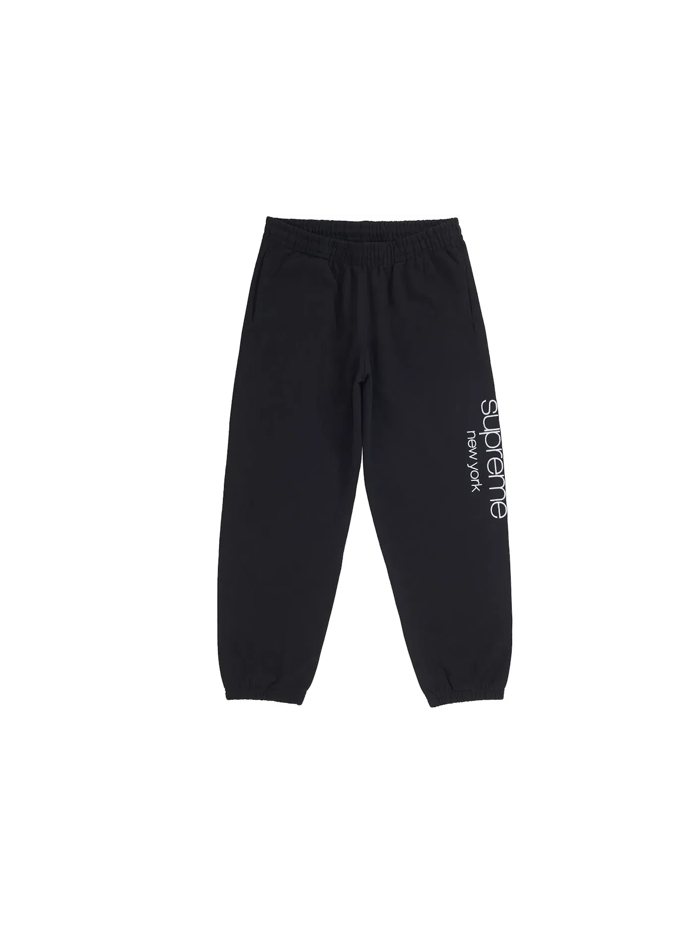 Мужские спортивные штаны с логотипом Supreme Sweatpant — изображение 1 из 3, черный