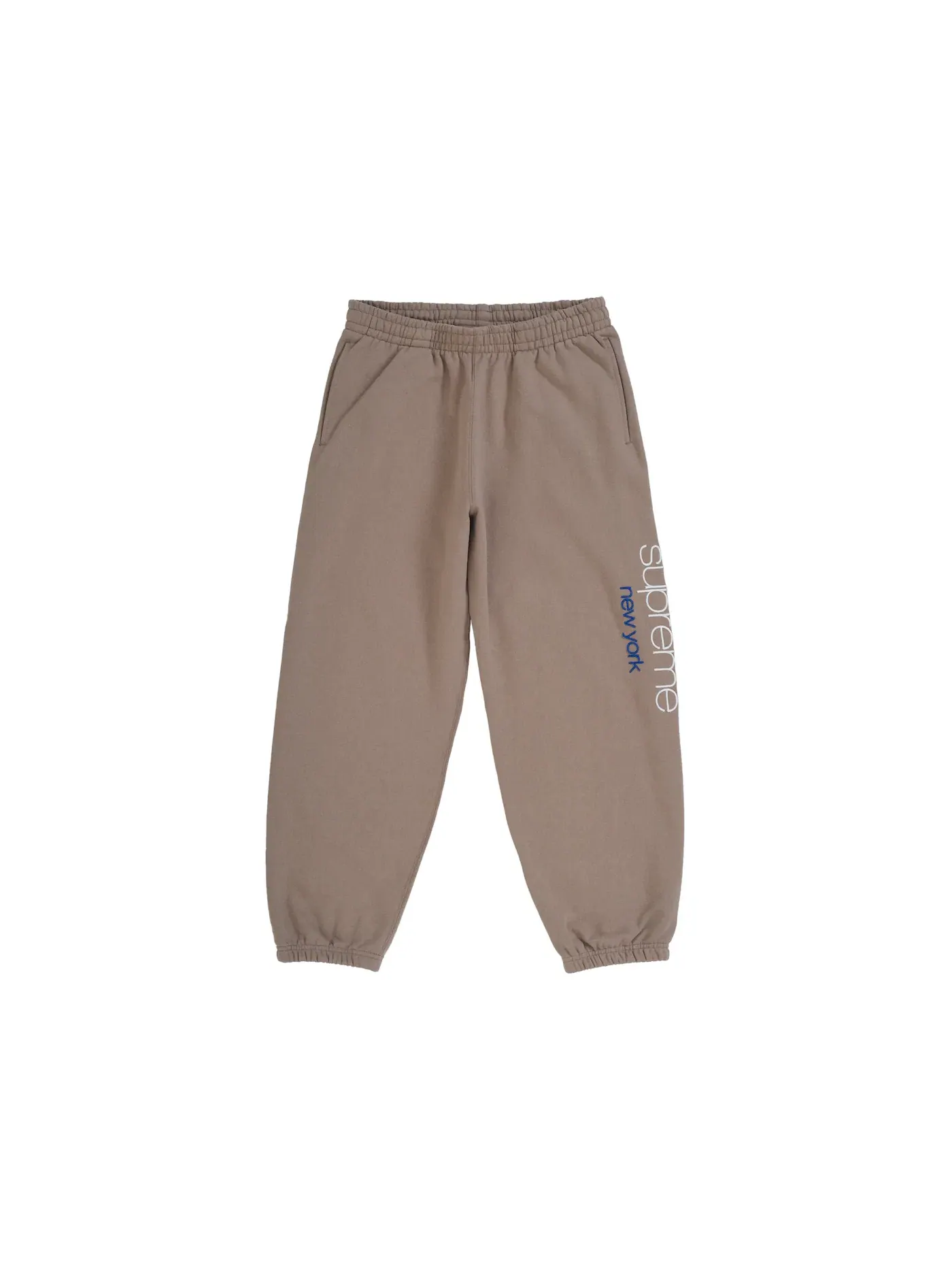 Мужские спортивные штаны классические с логотипом Supreme Sweatpant — изображение 1 из 3, тауп
