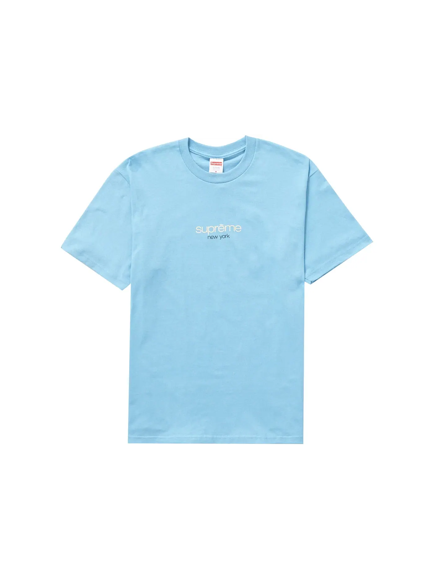 Мужская футболка с принтом Supreme Tee — изображение 1 из 1, слат