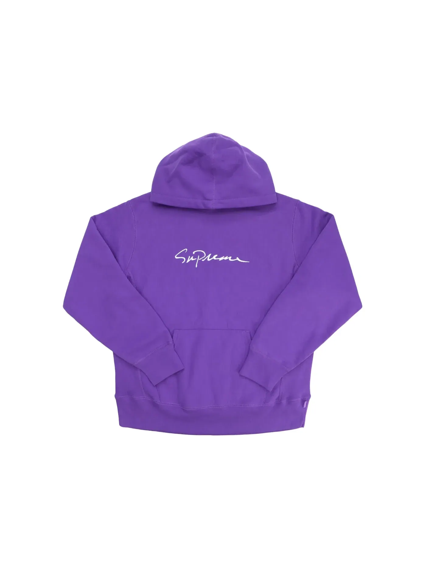 Мужская худи с принтом Supreme Classic Script Violet — изображение 1 из 1