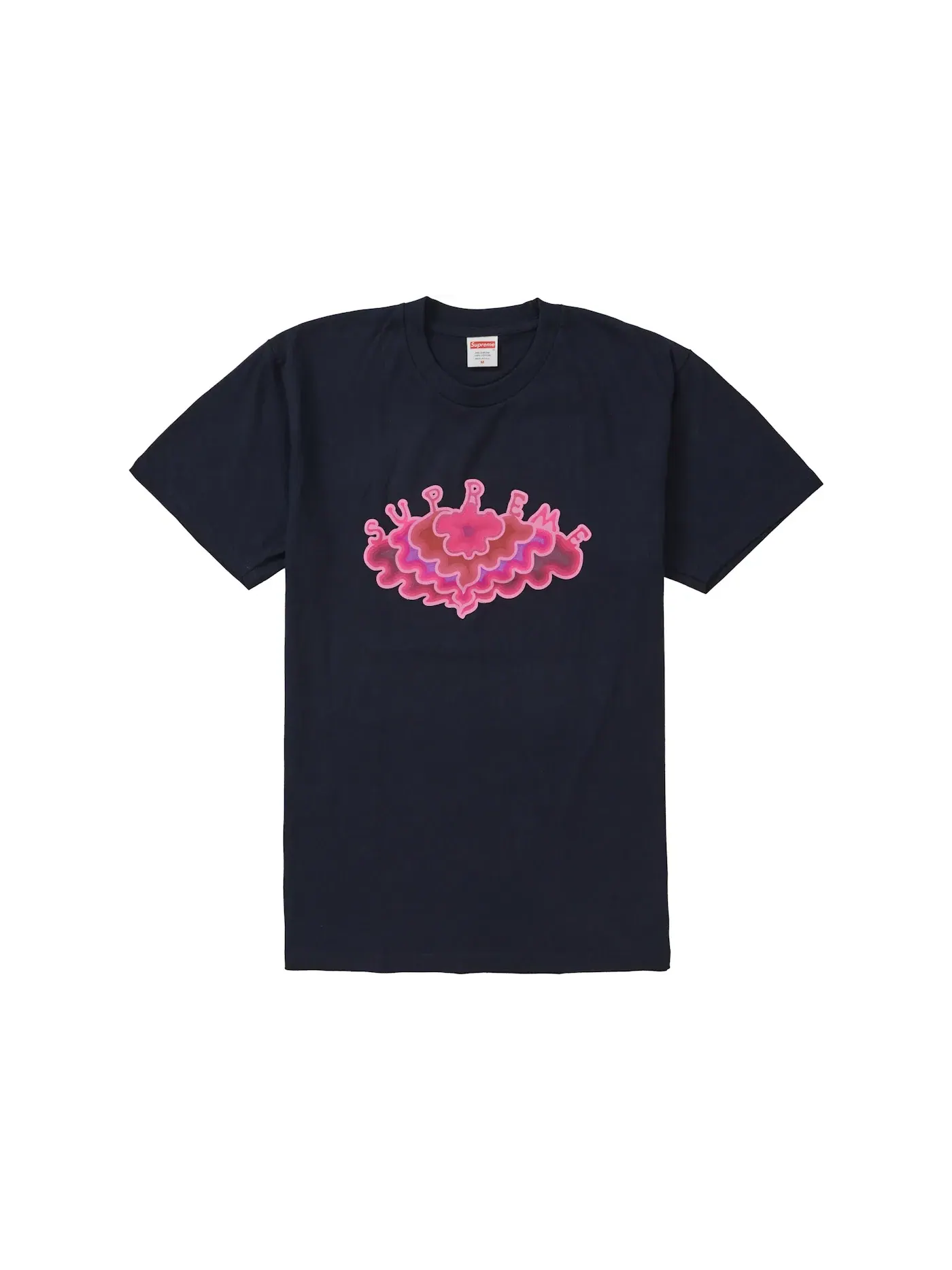 Мужская футболка с принтом Cloud Tee Supreme — изображение 1 из 1, темно-синий