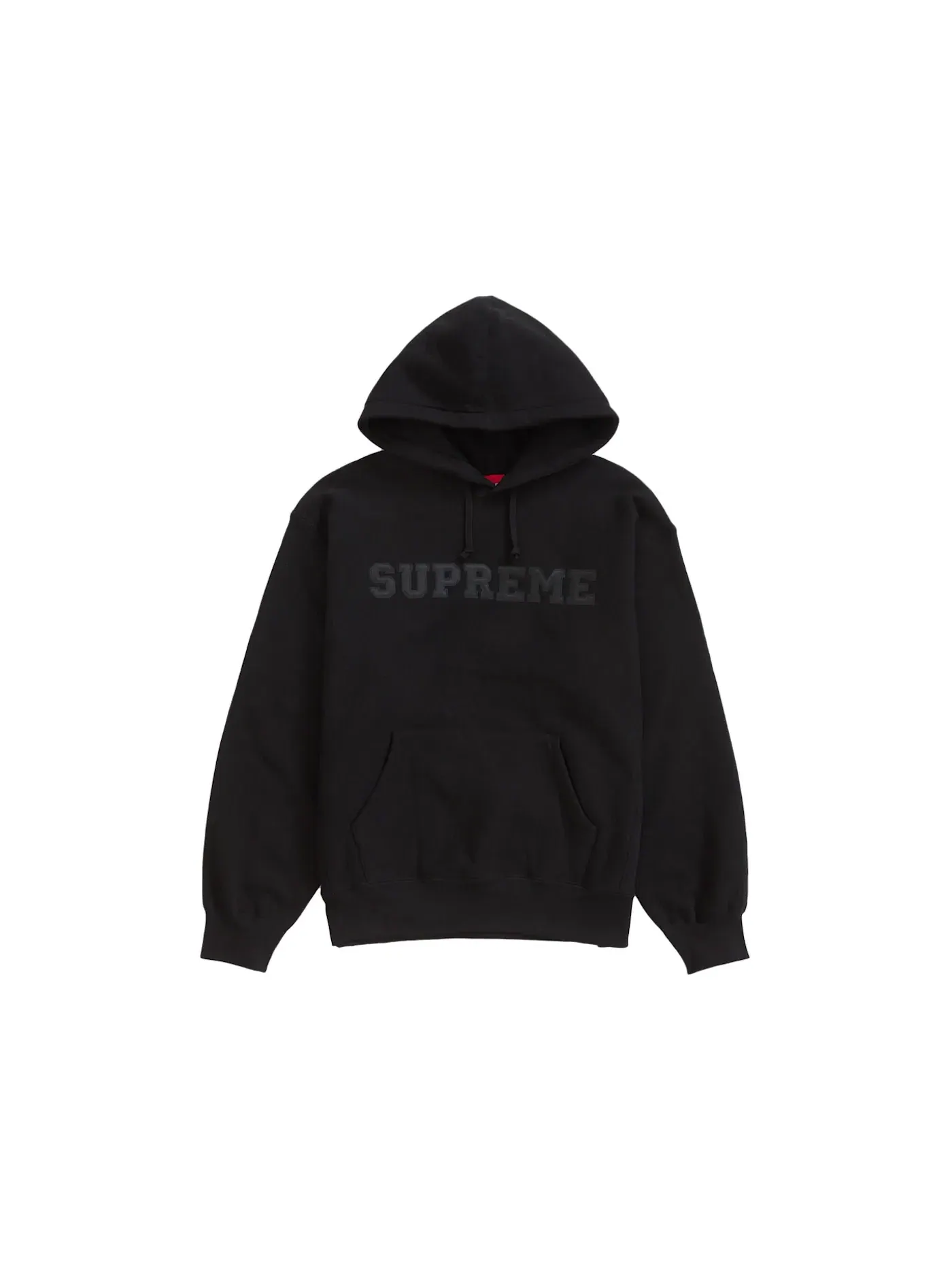Мужская худи с капюшоном Supreme Sweatshirt — изображение 1 из 1, черный