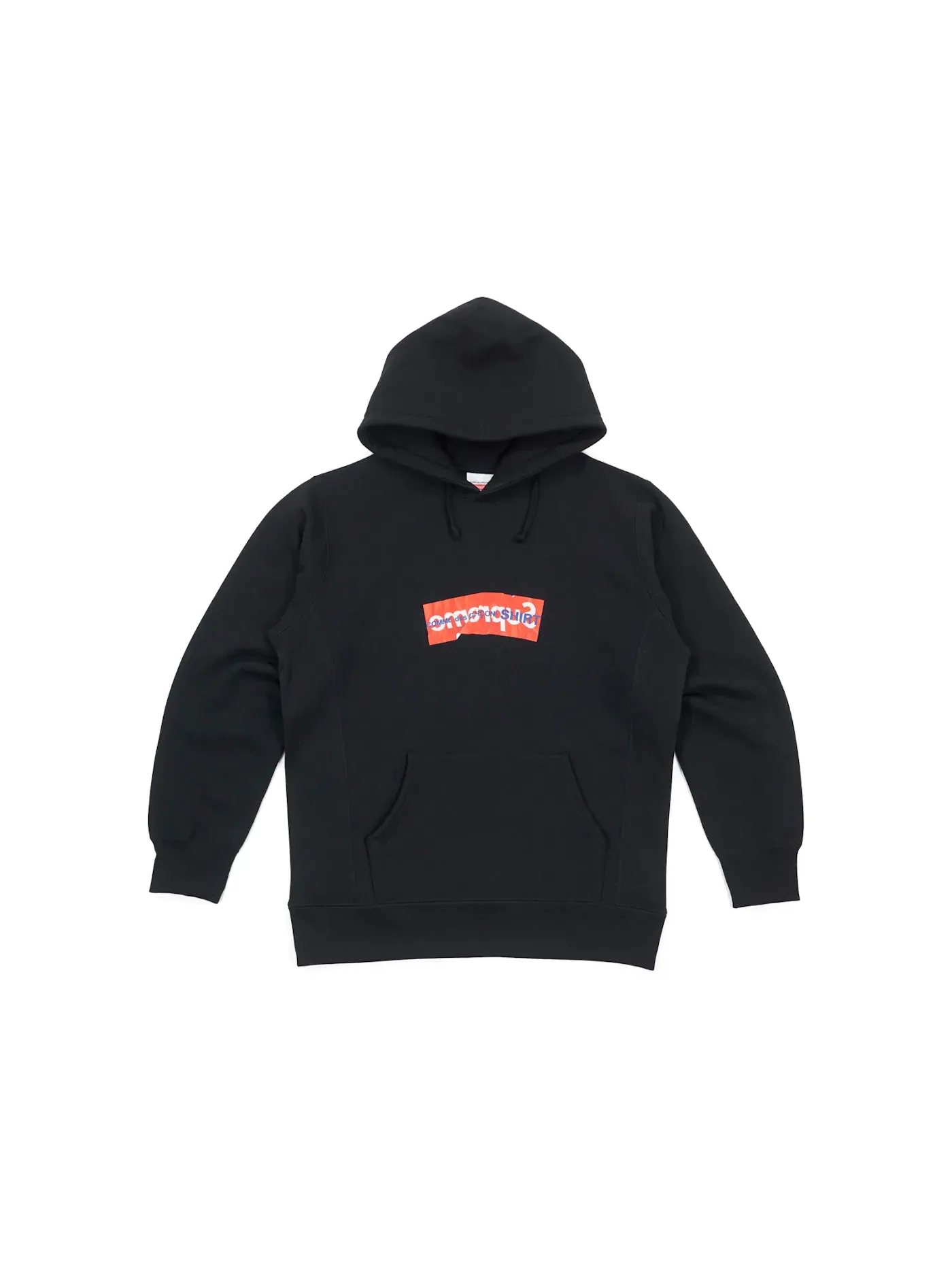Мужской худи с принтом Box Logo Supreme Comme Des Garcons SHIRT — изображение 1 из 1, черный