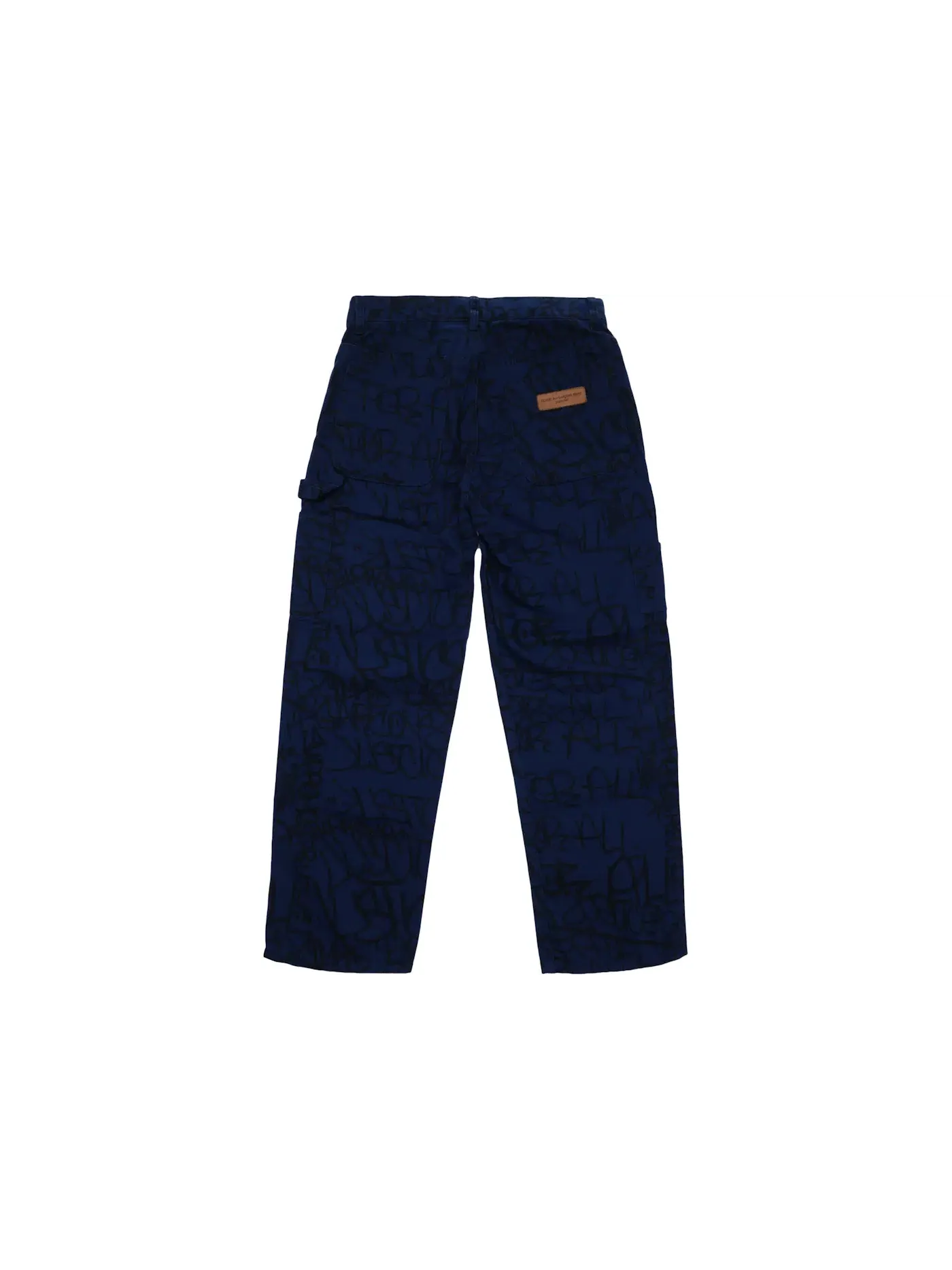 Мужские брюки с принтом Pant Supreme — изображение 2 из 2, темно-синий