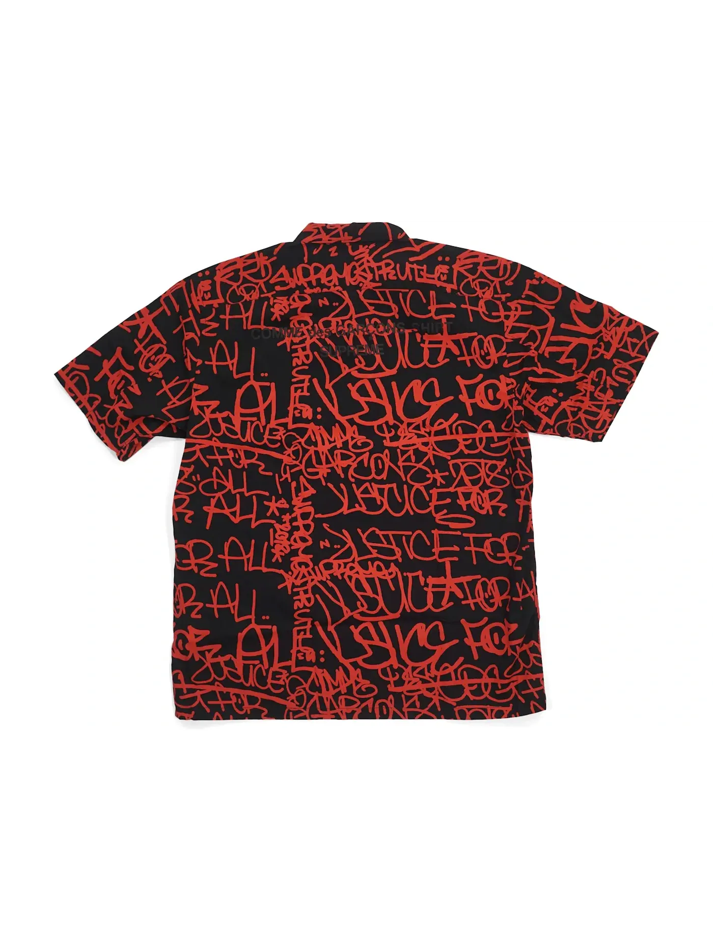 Мужская футболка с принтом Supreme Comme des Garcons SHIRT — изображение 2 из 2, черный