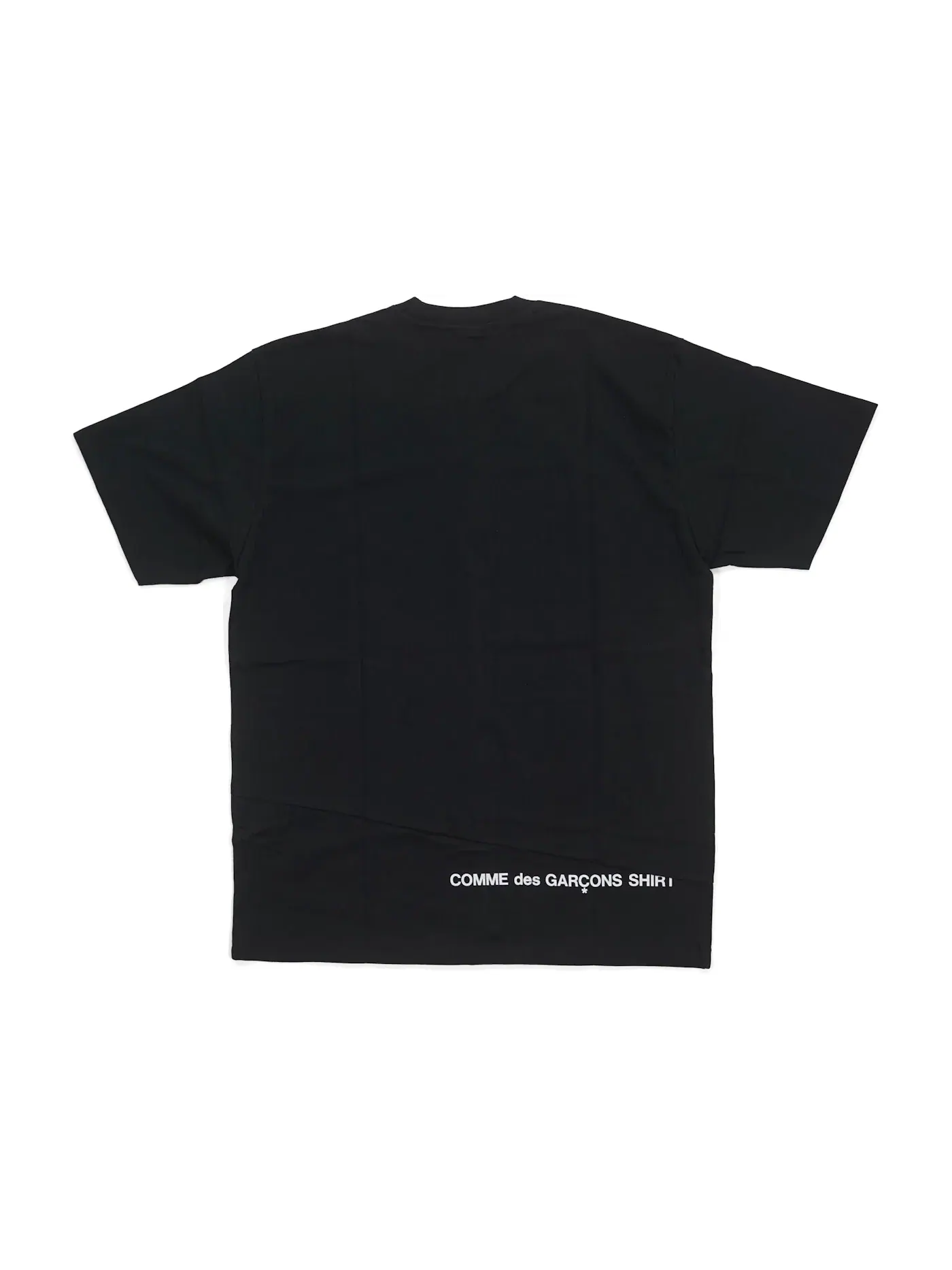 Мужская футболка с принтом Split Box Logo Supreme Tee — изображение 2 из 2, черный