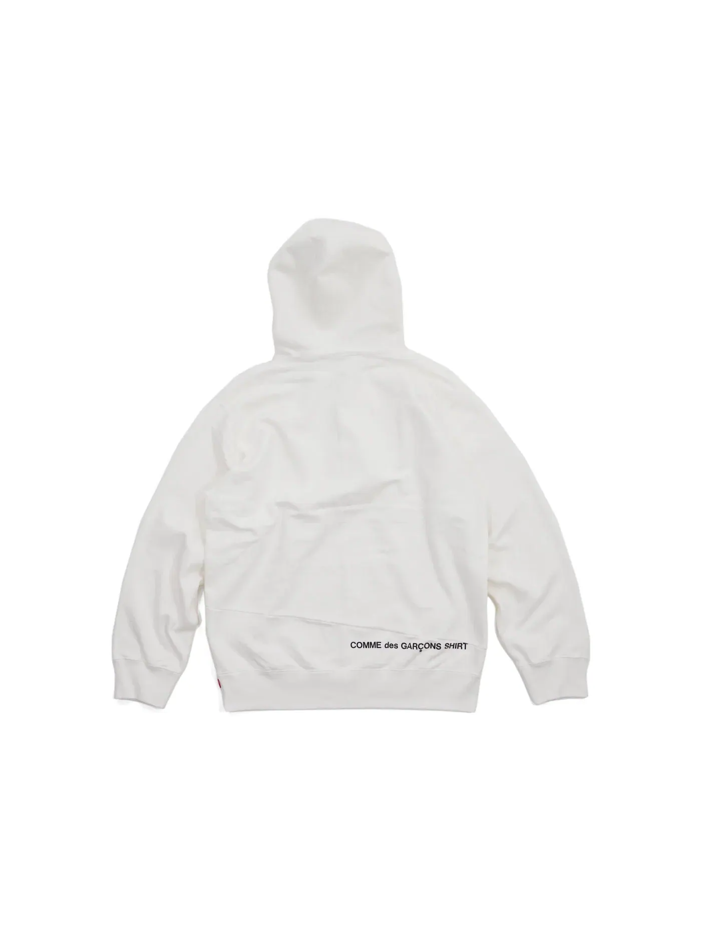 Мужской свитшот с капюшоном Split Box Logo Supreme — изображение 2 из 2, белый