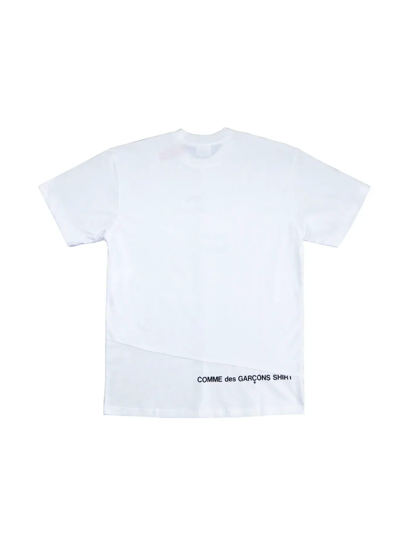 Мужская футболка с принтом Split Box Logo Tee Supreme — изображение 2 из 2, белый