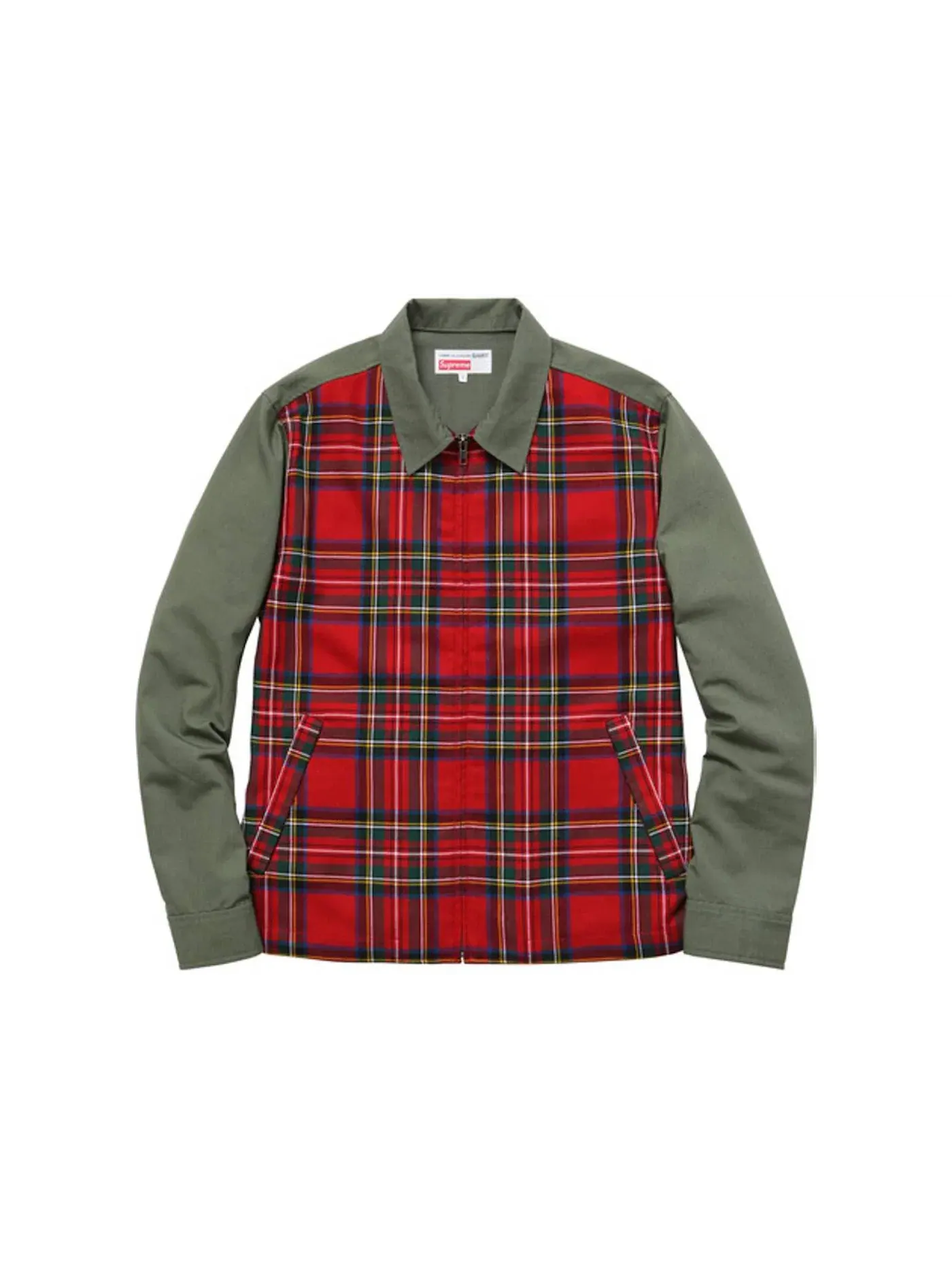 Мужская куртка Supreme Comme Des Garcons Work Jacket — изображение 1 из 1, оливковый