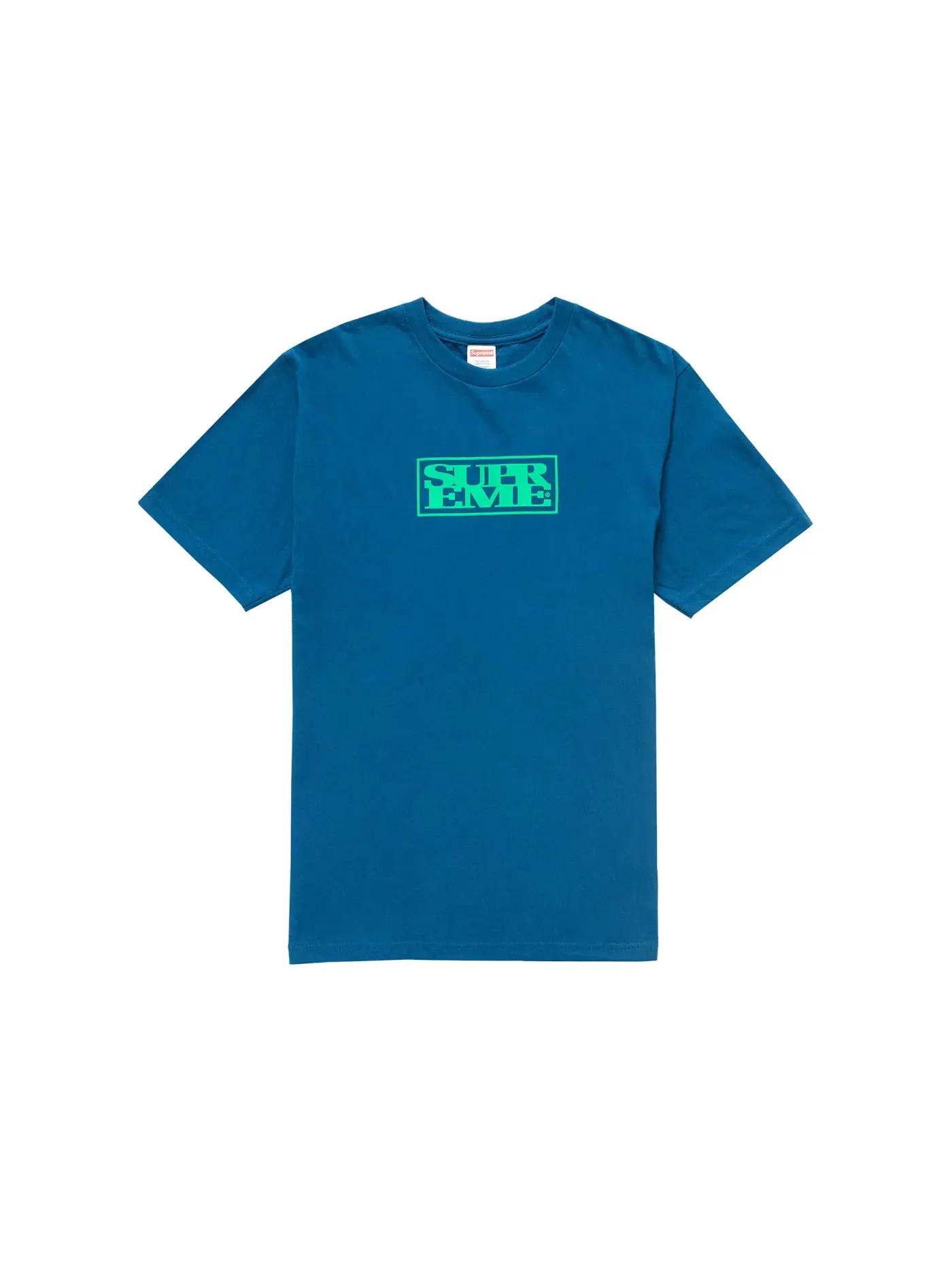Мужская футболка с принтом Tee Supreme — изображение 1 из 1, синий