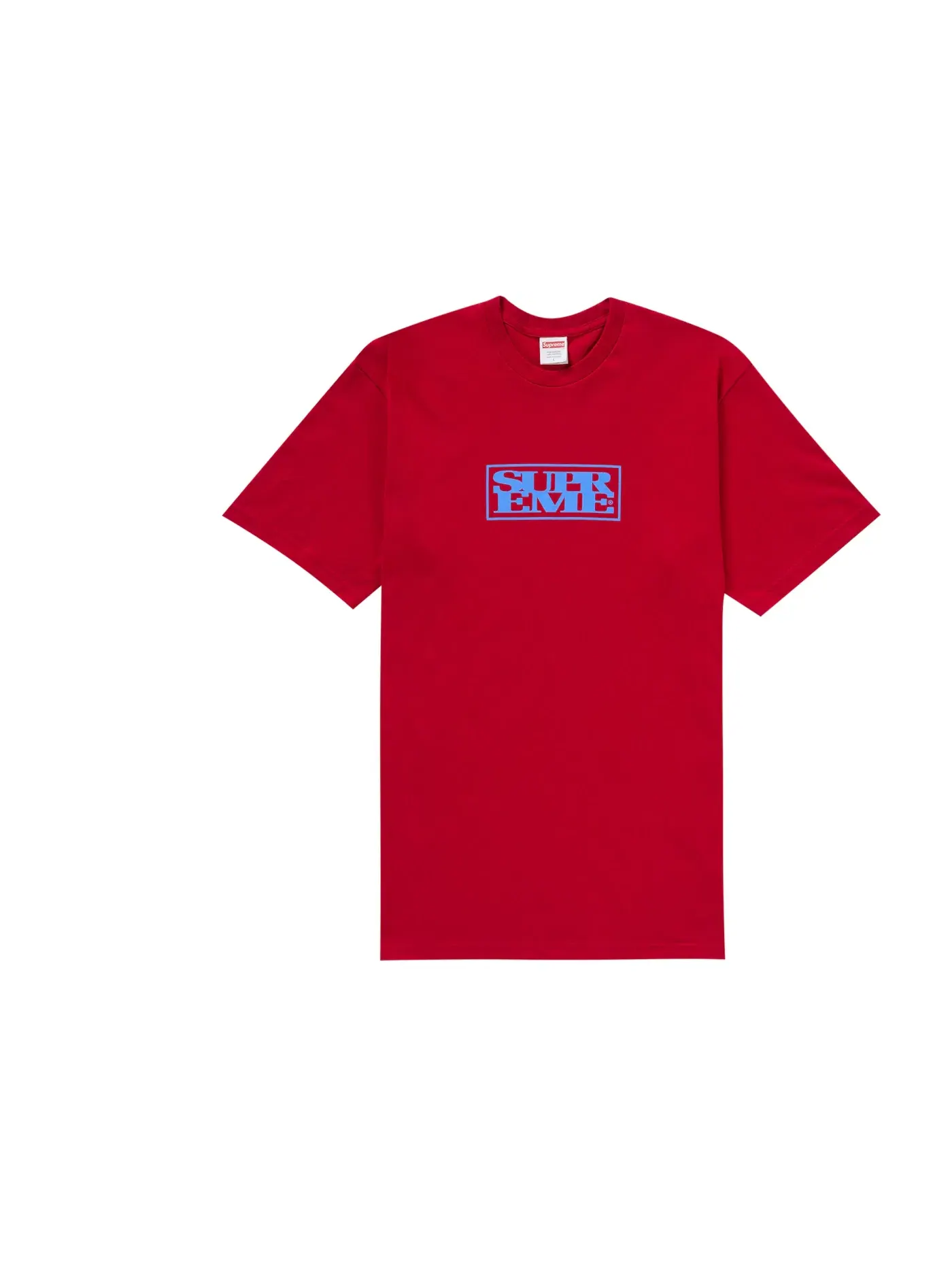 Мужская футболка Supreme Tee — изображение 1 из 1, красный