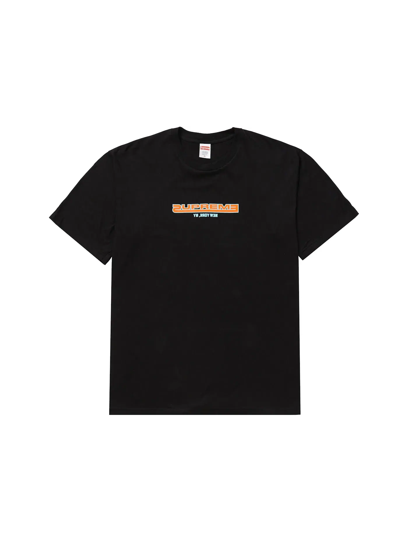 Мужская футболка с принтом Supreme Tee — изображение 1 из 1, черный