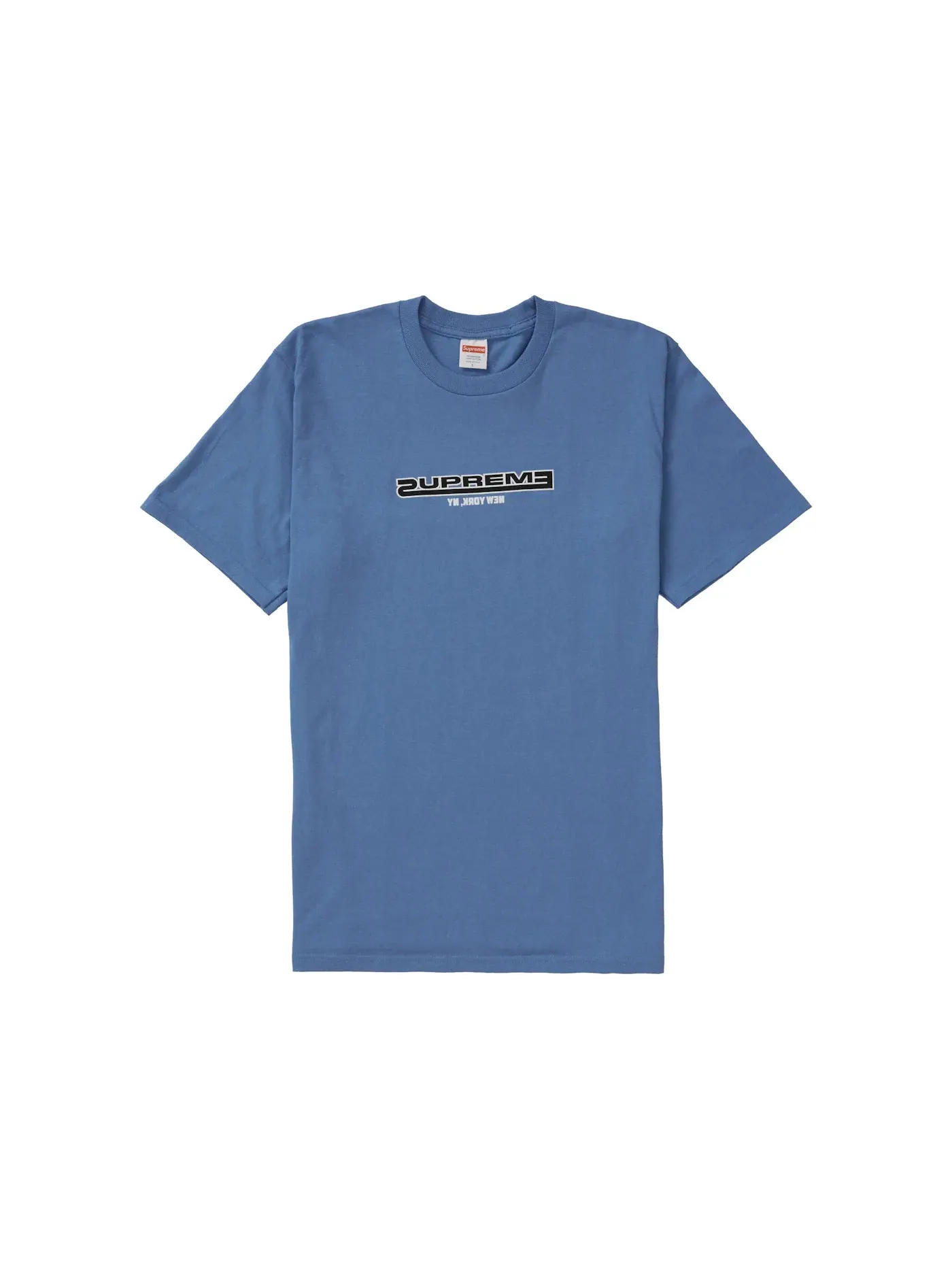 Мужская футболка Supreme Connected Tee, Dusty Light Royal — изображение 1 из 1