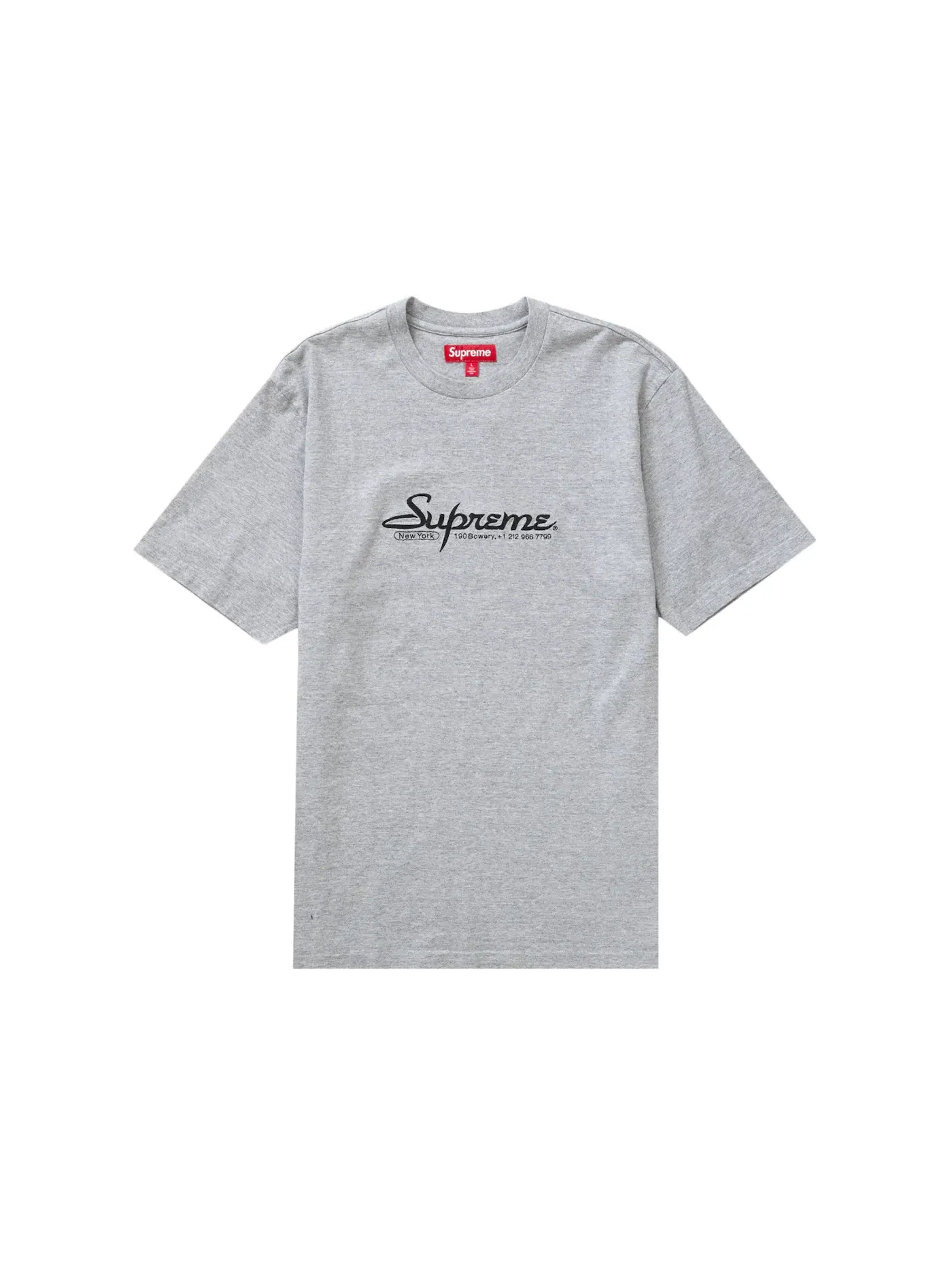 Мужская футболка с коротким рукавом Supreme Top — изображение 1 из 1, серый
