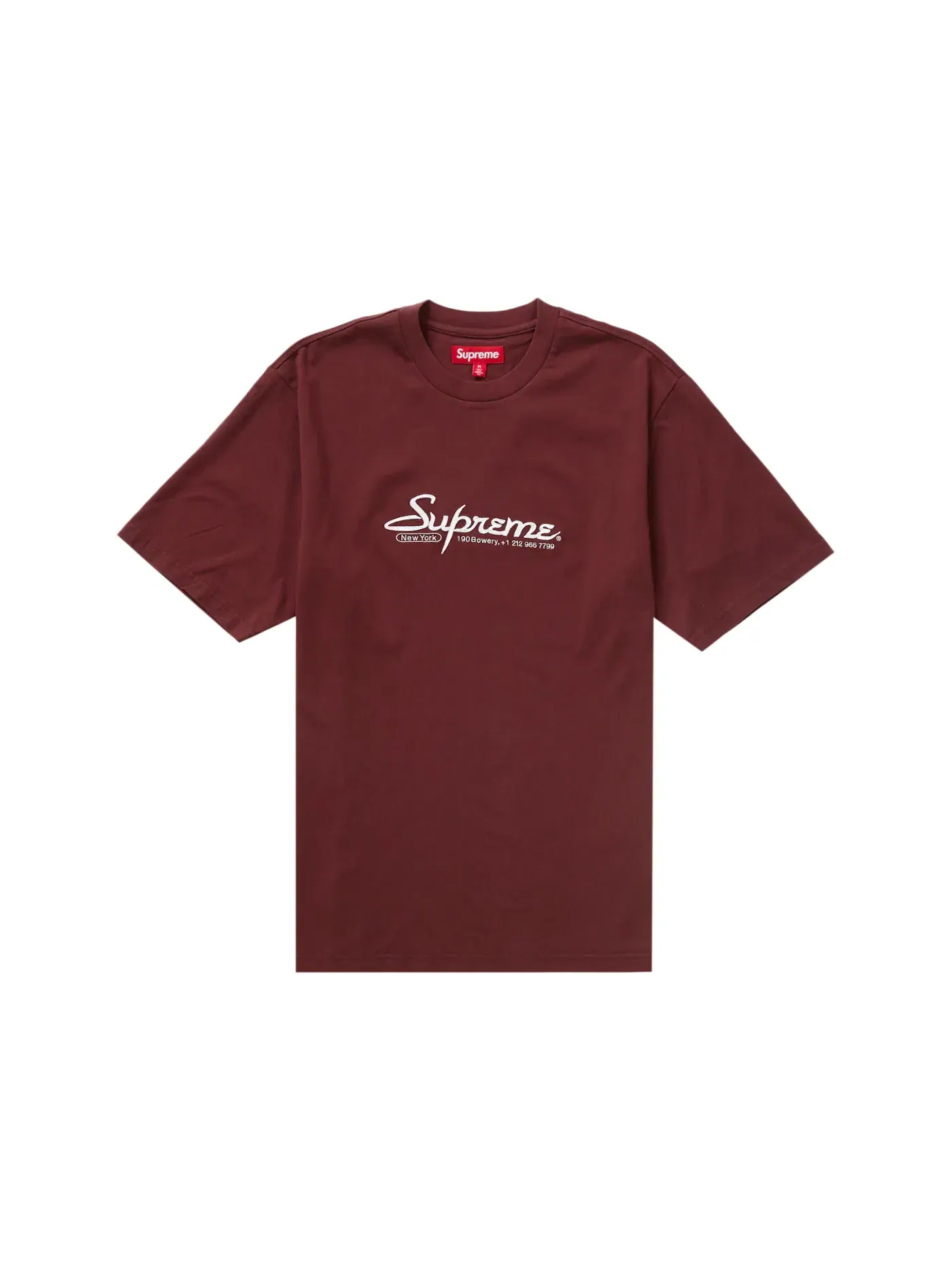 Мужская футболка с коротким рукавом Supreme Contact S/S Top — изображение 1 из 1, коричневый