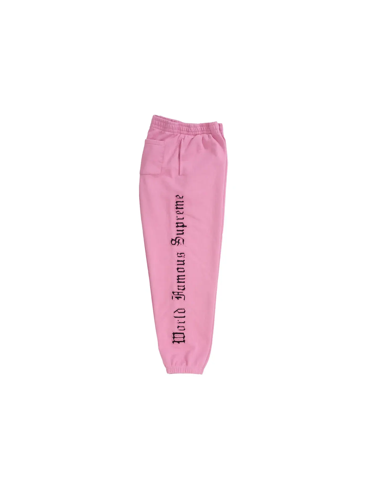 Мужские спортивные штаны с контрастными вырезами Supreme Sweatpant — изображение 2 из 3, розовый