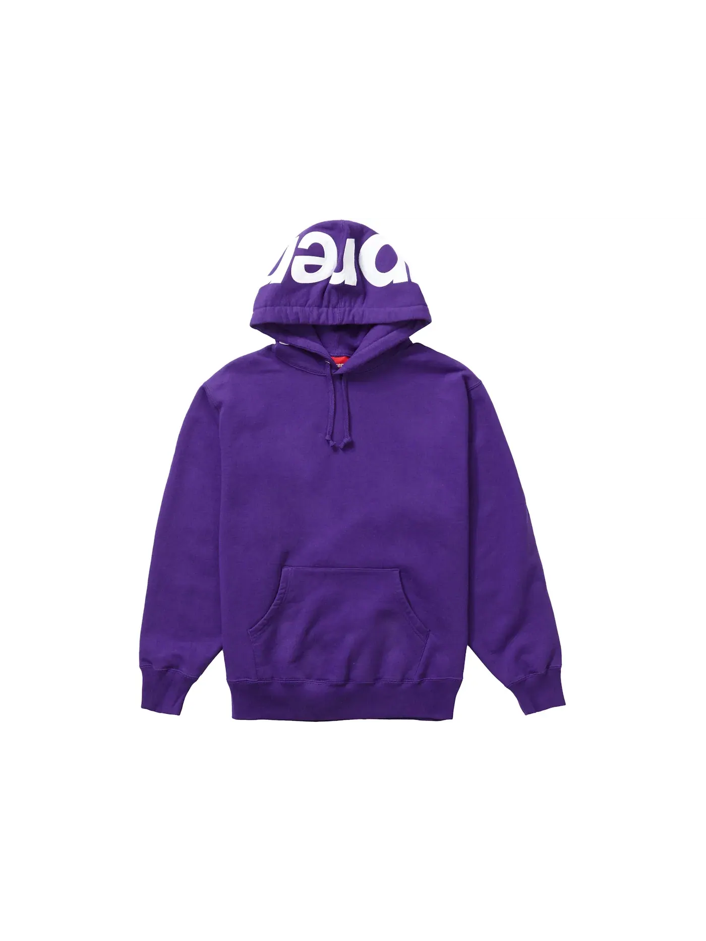 Мужской худи с контрастными элементами Supreme Sweatshirt — изображение 1 из 2, фиолетовый
