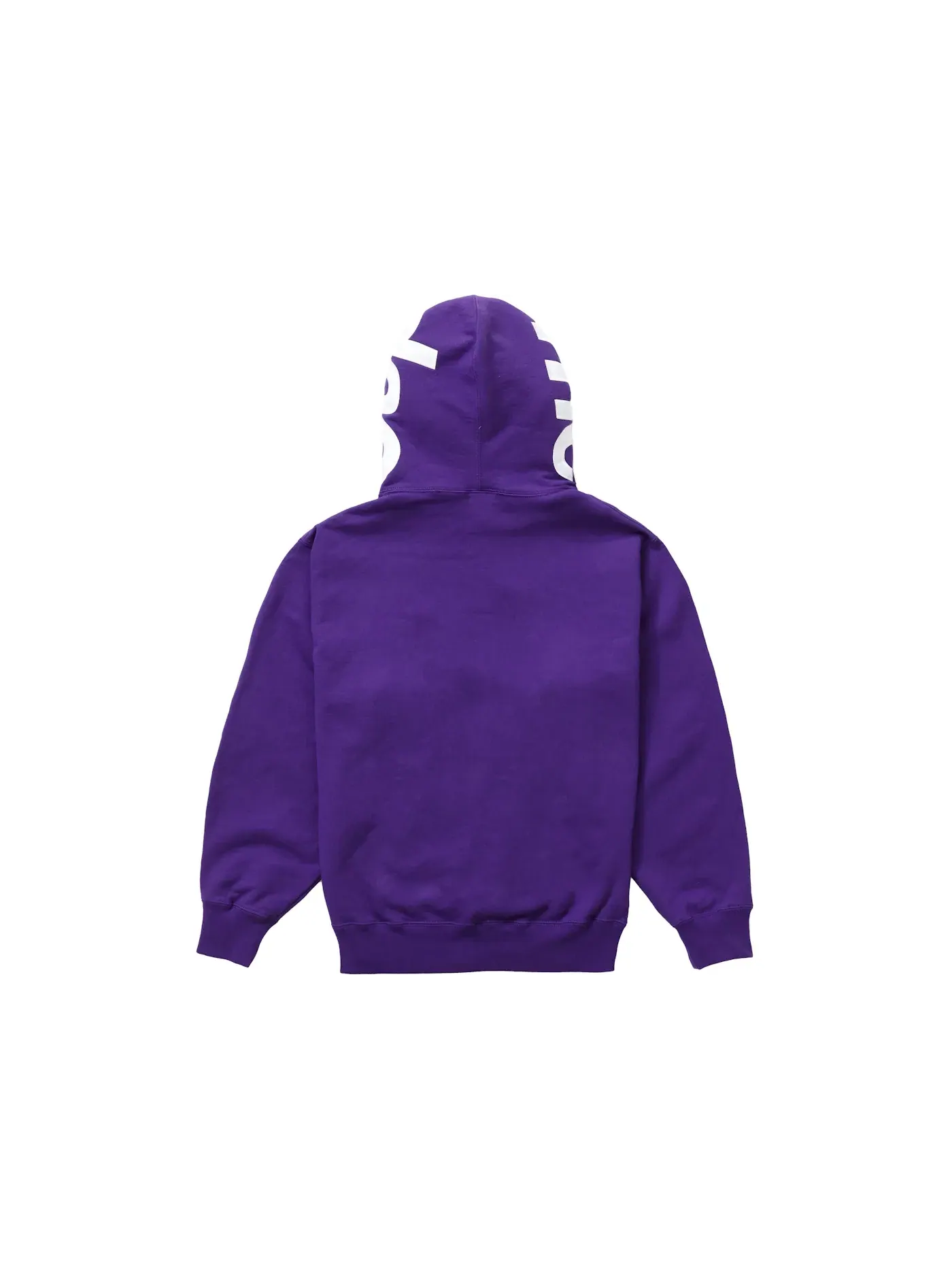 Мужской худи с контрастными элементами Supreme Sweatshirt — изображение 2 из 2, фиолетовый
