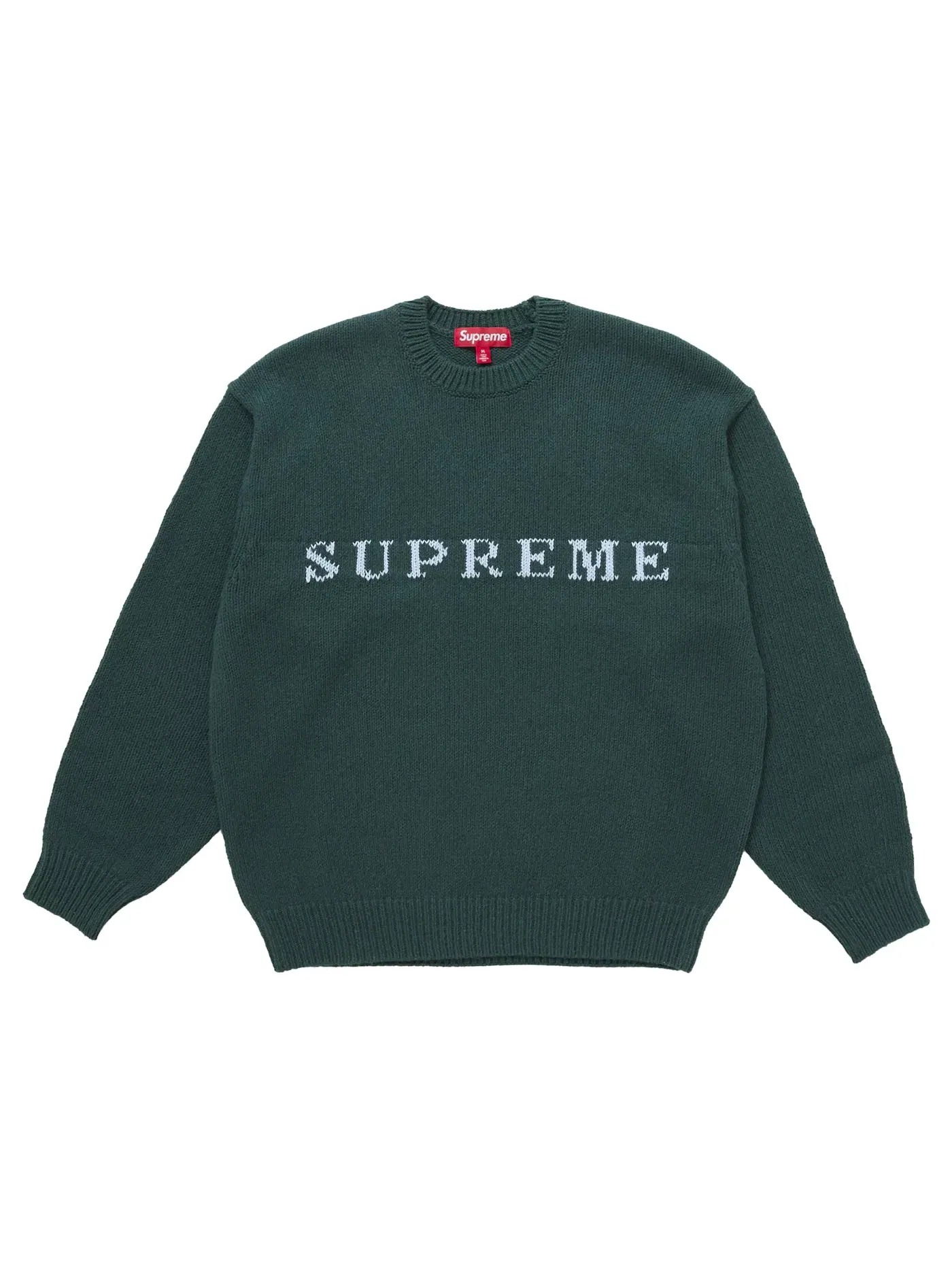 Мужской свитер с принтом Supreme Sweater (FW25) — изображение 1 из 1, папоротник