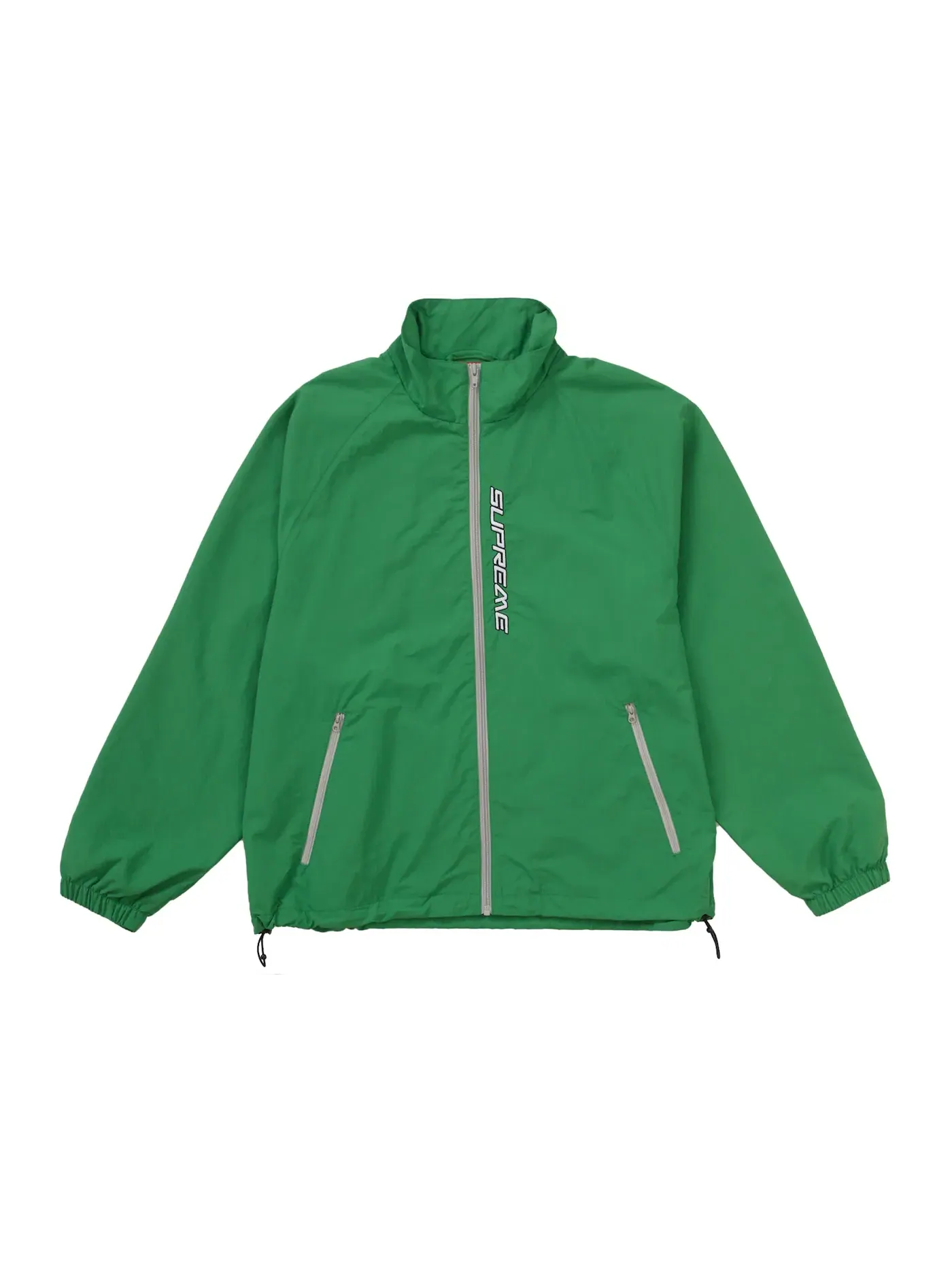 Мужская куртка с контрастной молнией Track Jacket Supreme — изображение 1 из 2, зеленый
