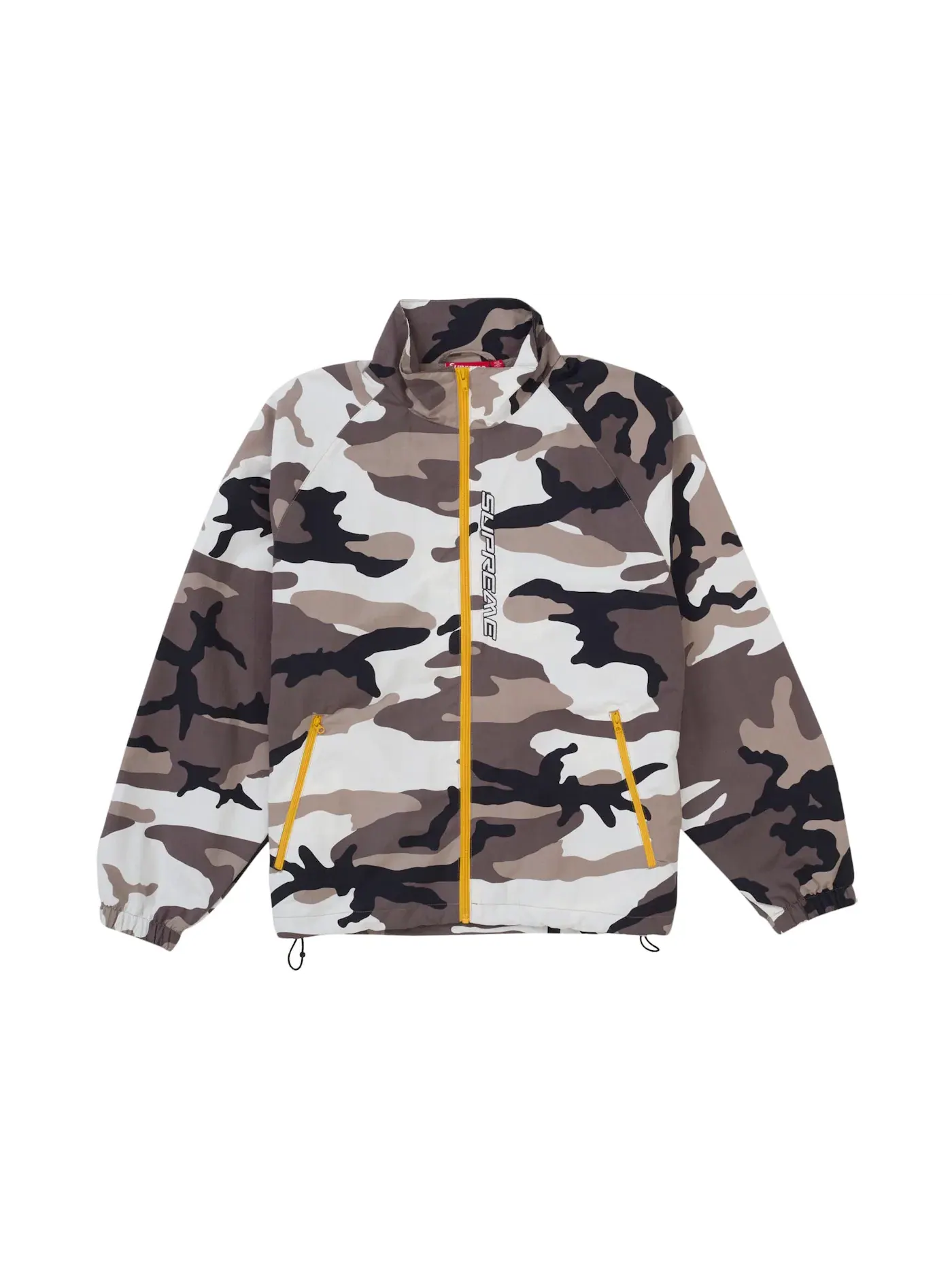 Мужская куртка с контрастной молнией Snow Camo Supreme — изображение 1 из 2