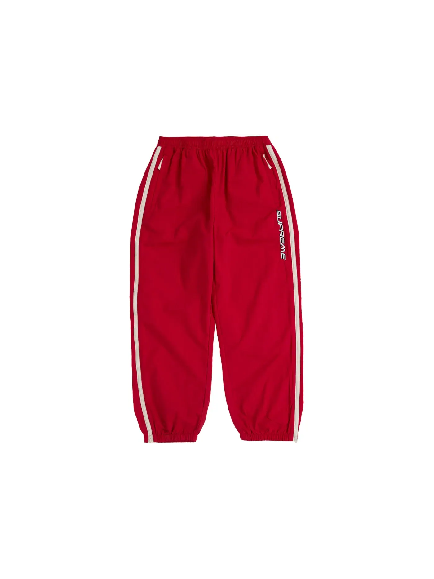Мужские спортивные штаны с контрастной молнией Pant Supreme — изображение 1 из 3, красный