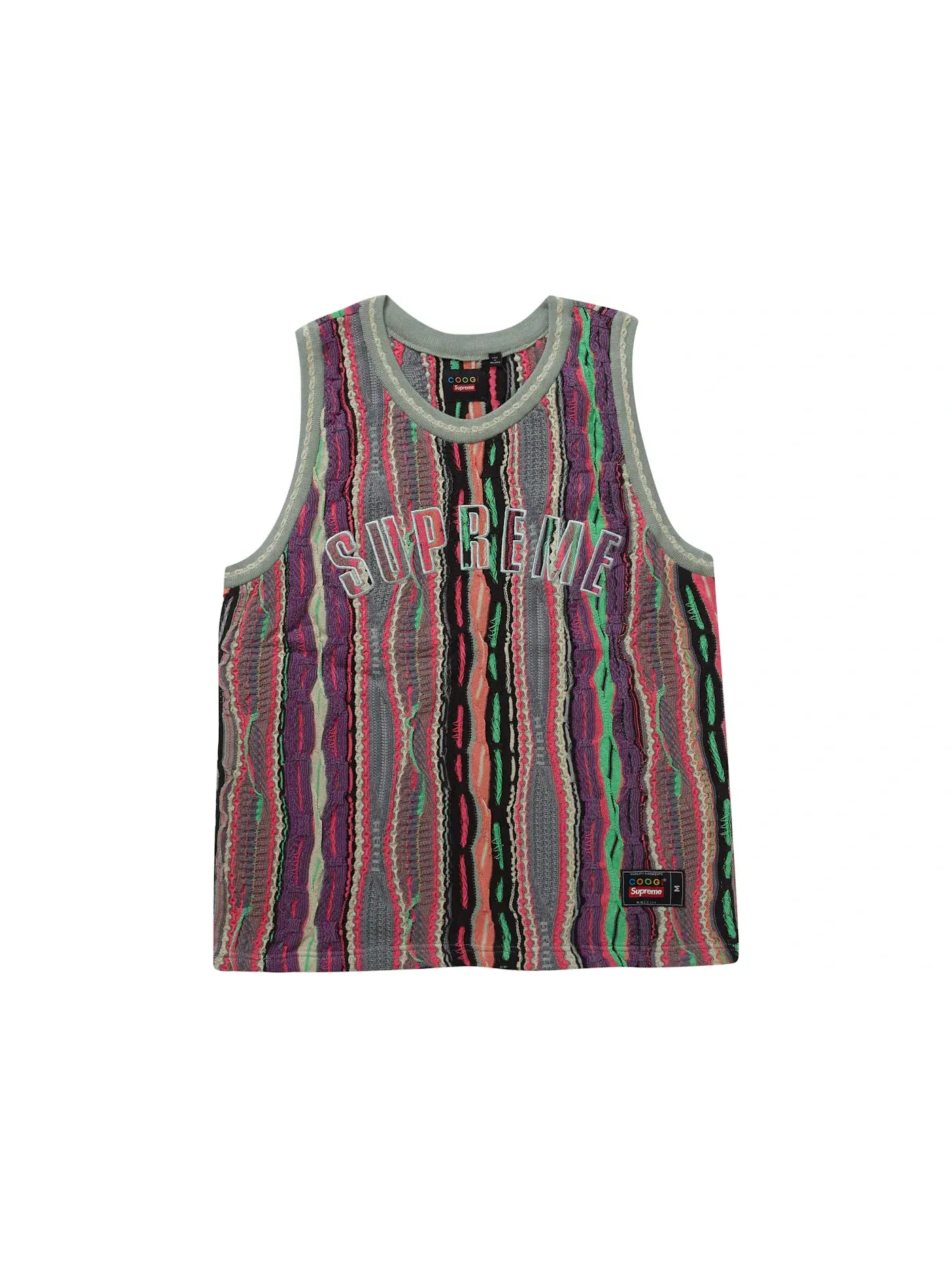 Мужская баскетбольная джерси Coogi Supreme — изображение 1 из 2, мульти