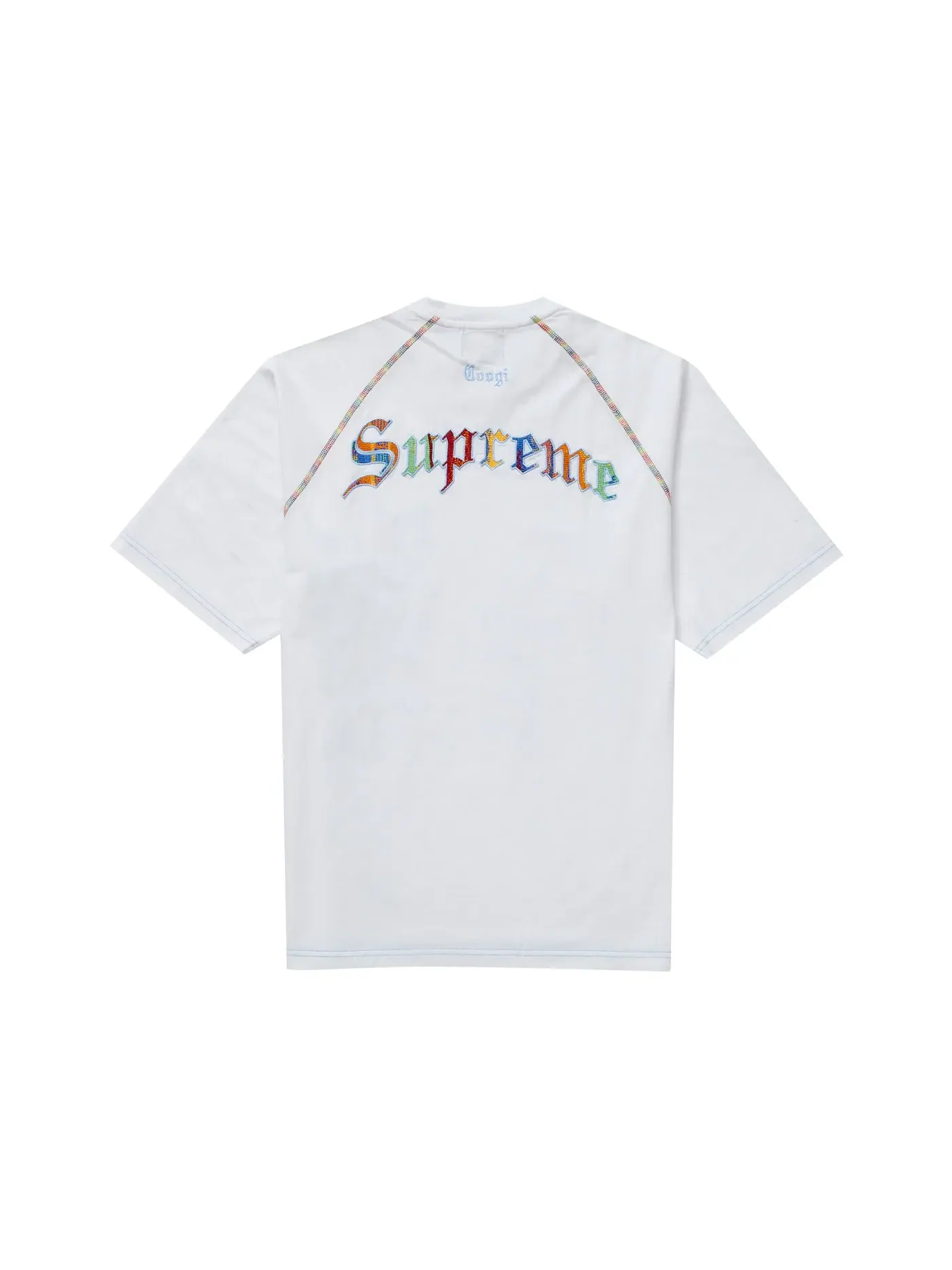 Мужская футболка с принтом Supreme Coogi Top — изображение 2 из 2, белый