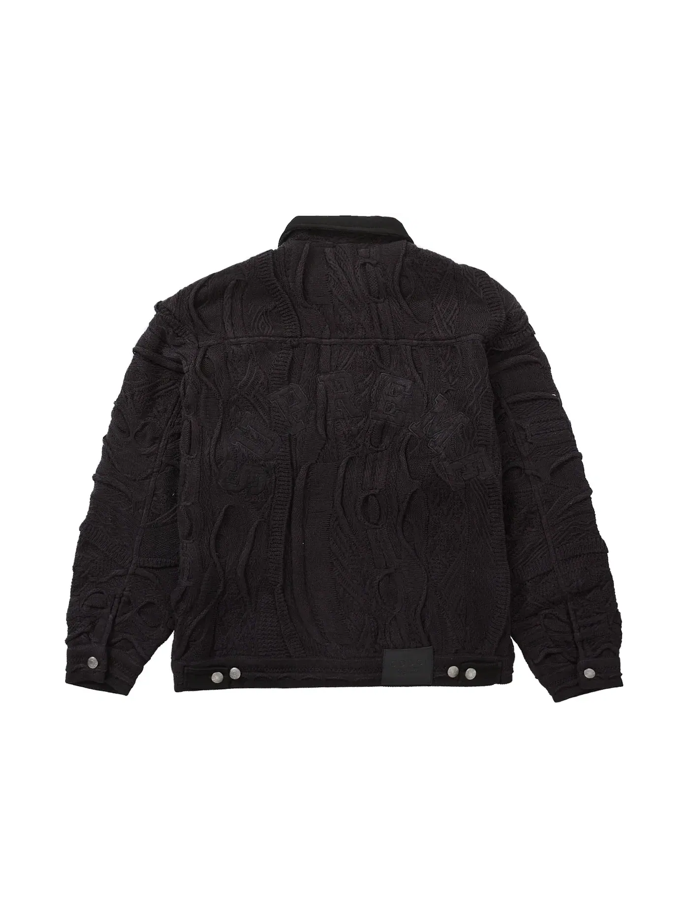 Мужская куртка с принтом Supreme Coogi Trucker Jacket Black — изображение 2 из 2