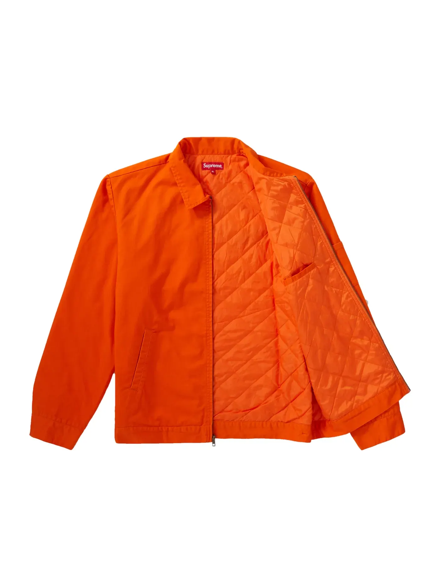 Мужская куртка с вышивкой Supreme Cop Car Jacket — изображение 2 из 3, оранжевый