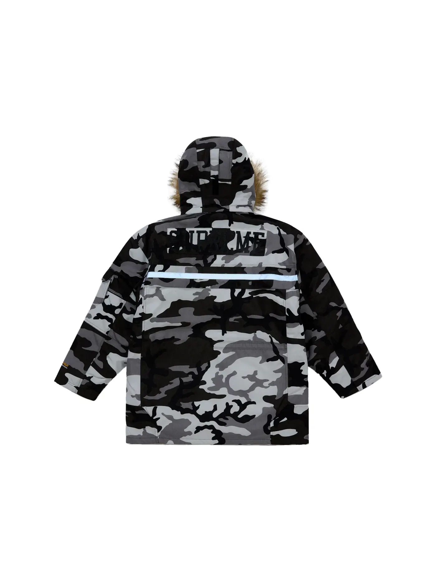 Мужское пальто Cordura Snorkel Coat Supreme — изображение 3 из 4, снежный камуфляж