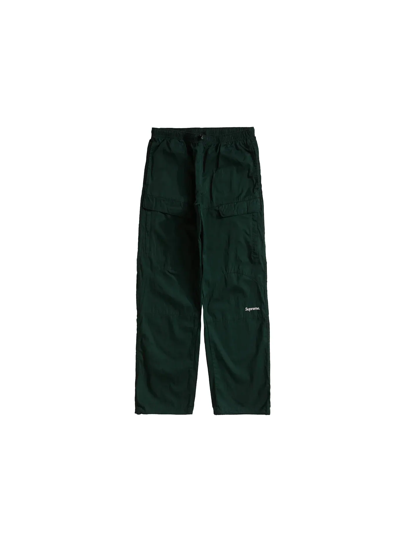 Мужские штаны хлопковые Supreme Pant (FW21) — изображение 1 из 2, темный зеленый