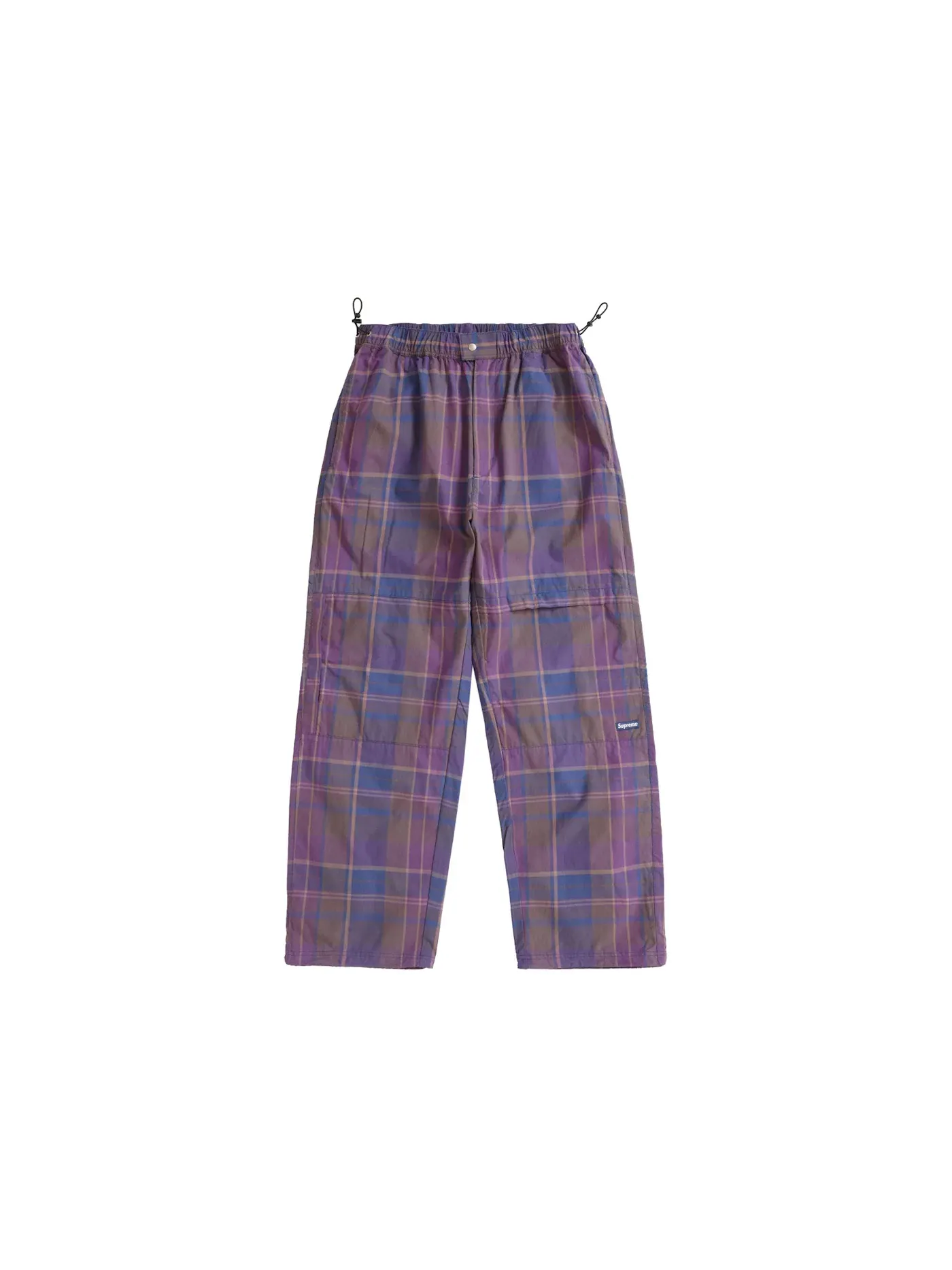 Мужские брюки с принтом Pant (SS24) Supreme — изображение 1 из 2, клетчатый