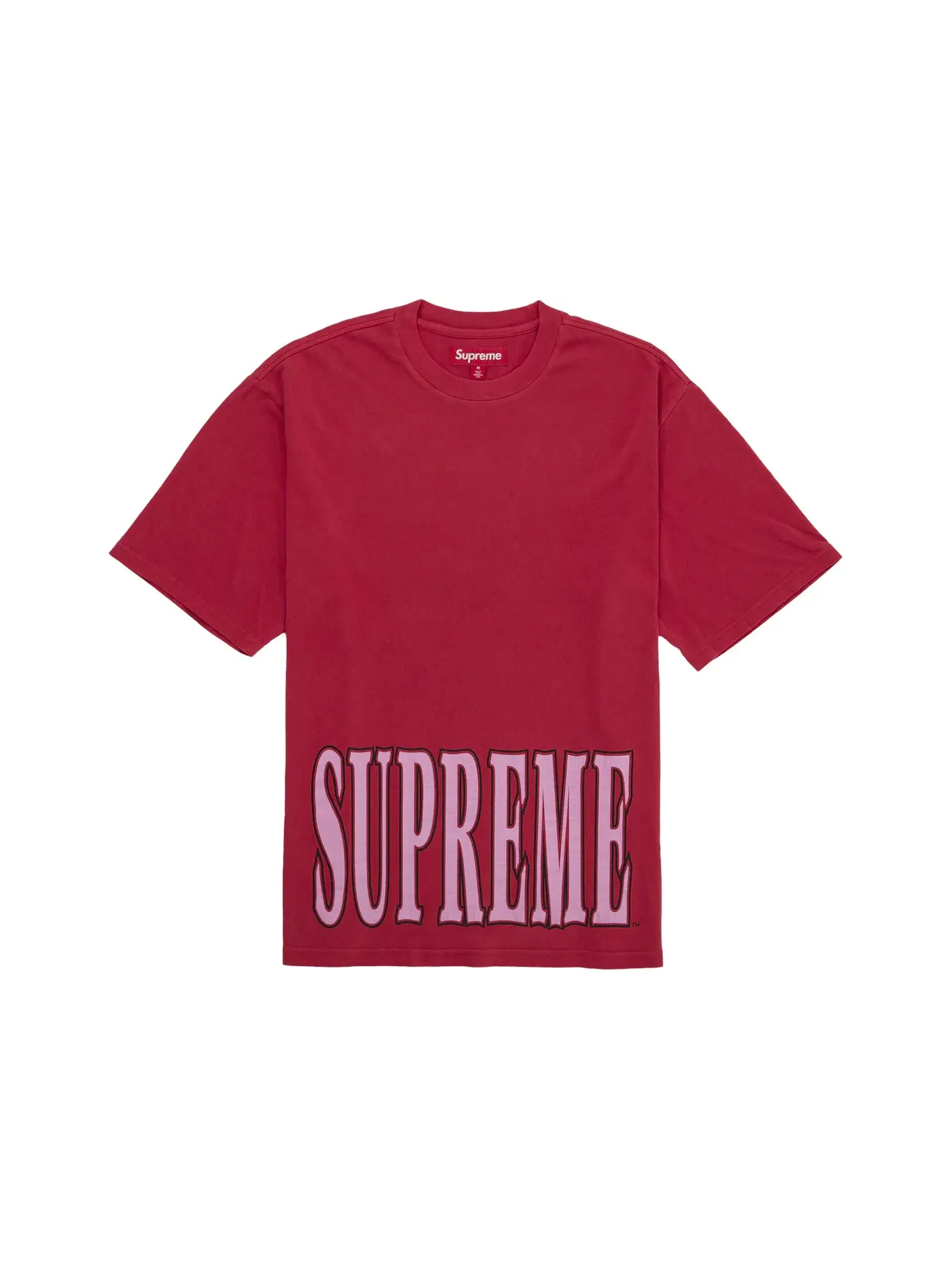 Мужская футболка с коротким рукавом Cracked Stretch Supreme — изображение 1 из 1, красный
