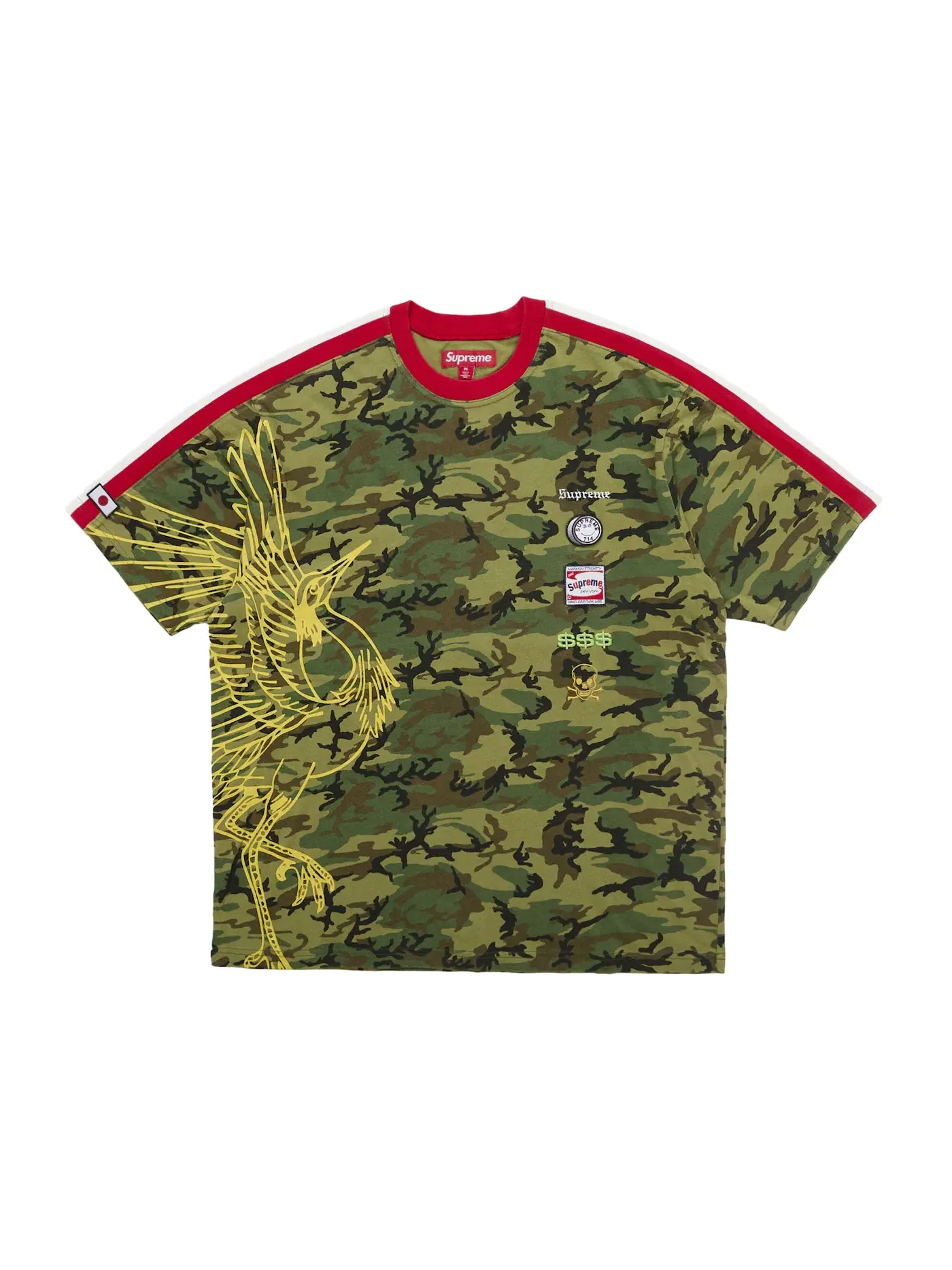 Мужская футболка Supreme, Woodland Camo — изображение 1 из 1