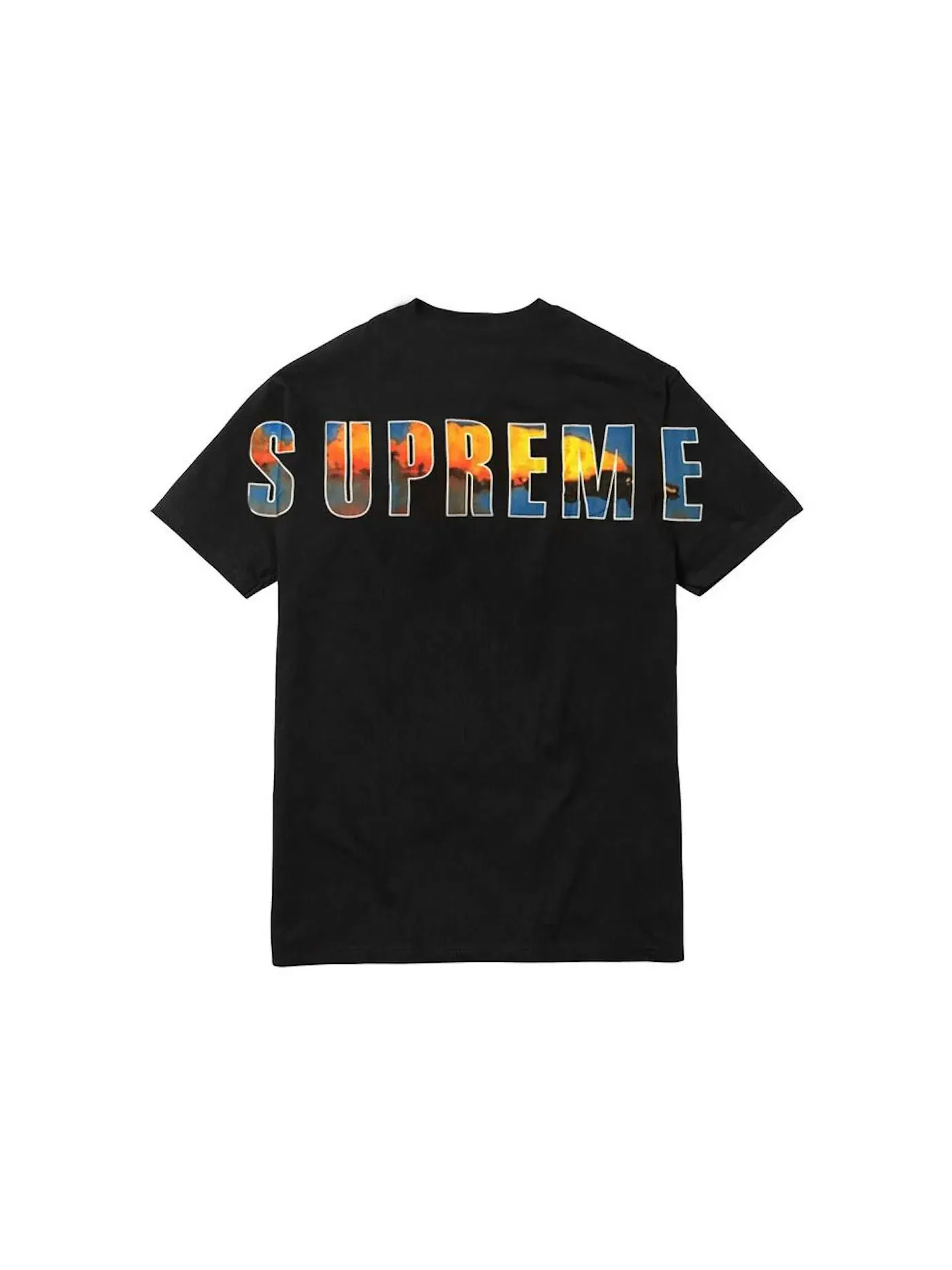 Мужская футболка с принтом Supreme Tee — изображение 1 из 2, черный