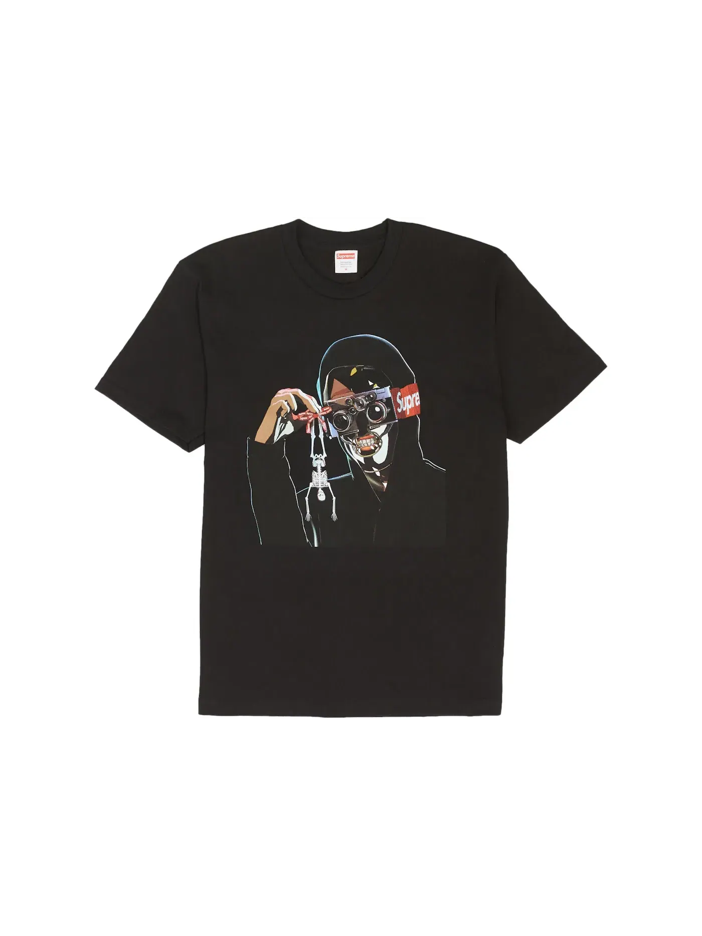 Мужская футболка с принтом Creeper Tee Supreme — изображение 1 из 1, черный