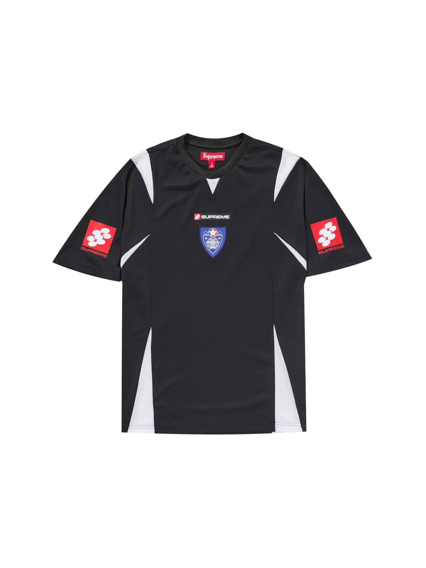 Мужская футбольная джерси с принтом Jersey Supreme — изображение 1 из 2, черный