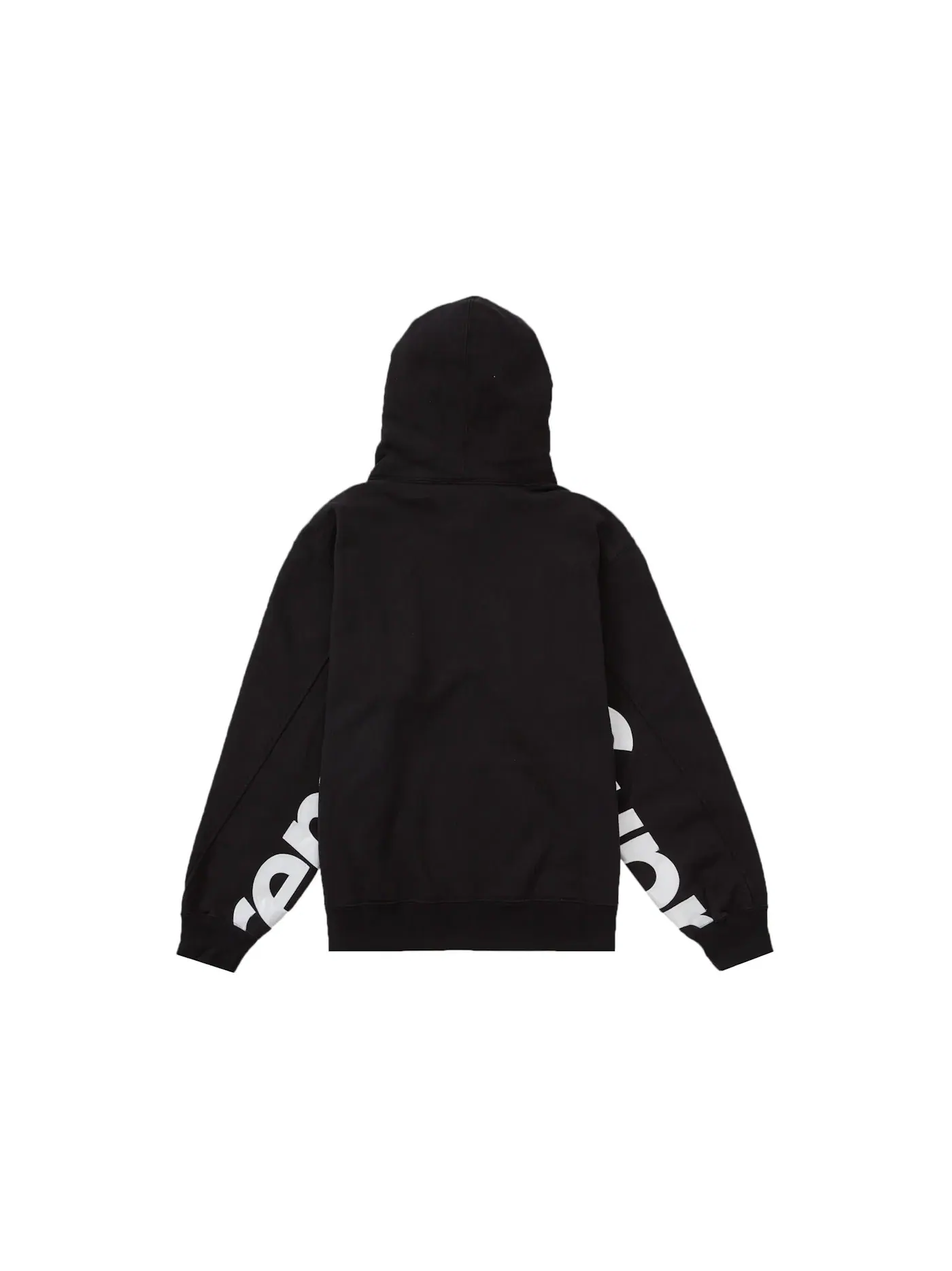 Мужская худи с капюшоном и панельным кроем Supreme — изображение 3 из 3, черный