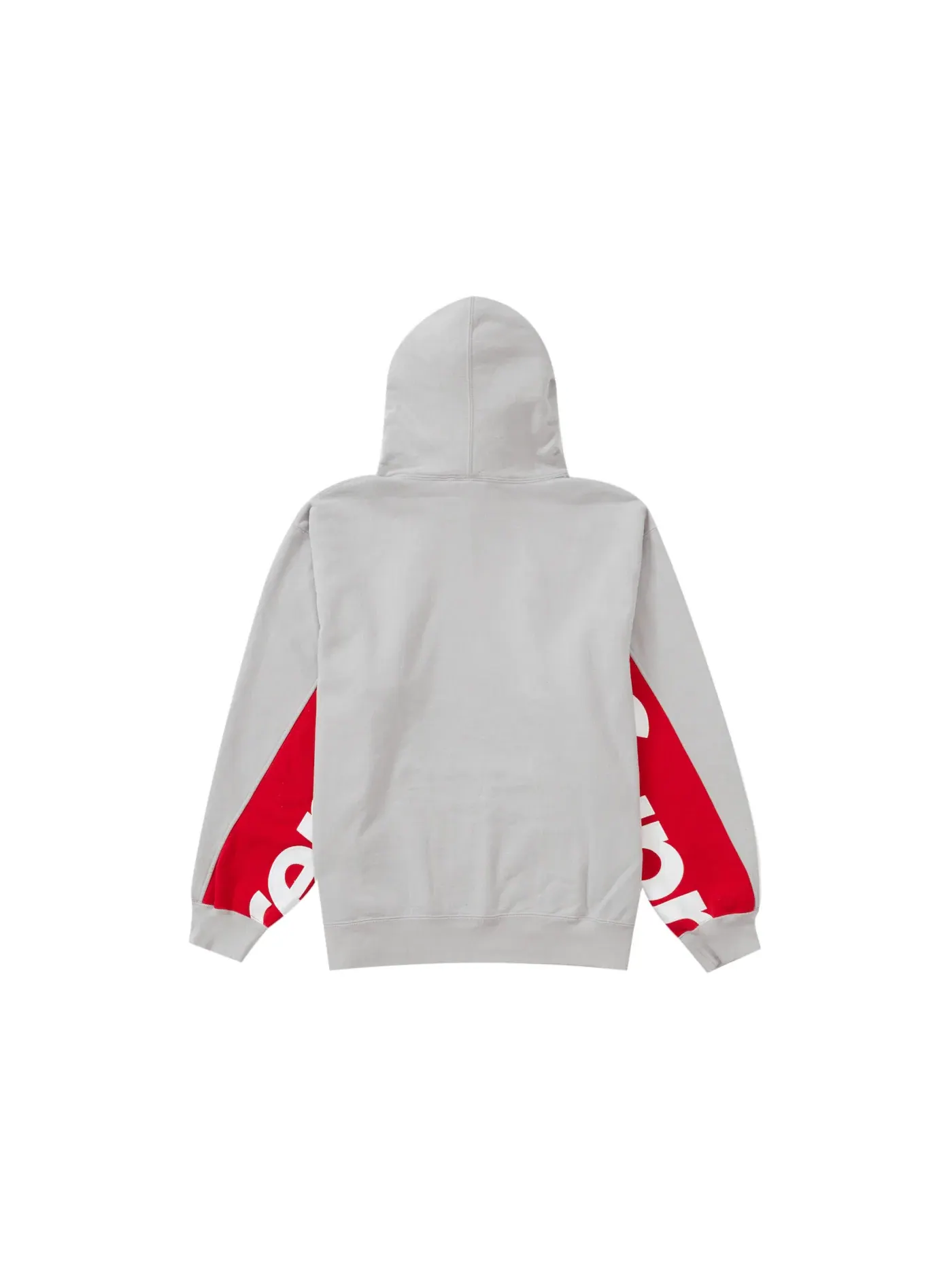Мужской худи с панелями Supreme Sweatshirt — изображение 3 из 3, серый